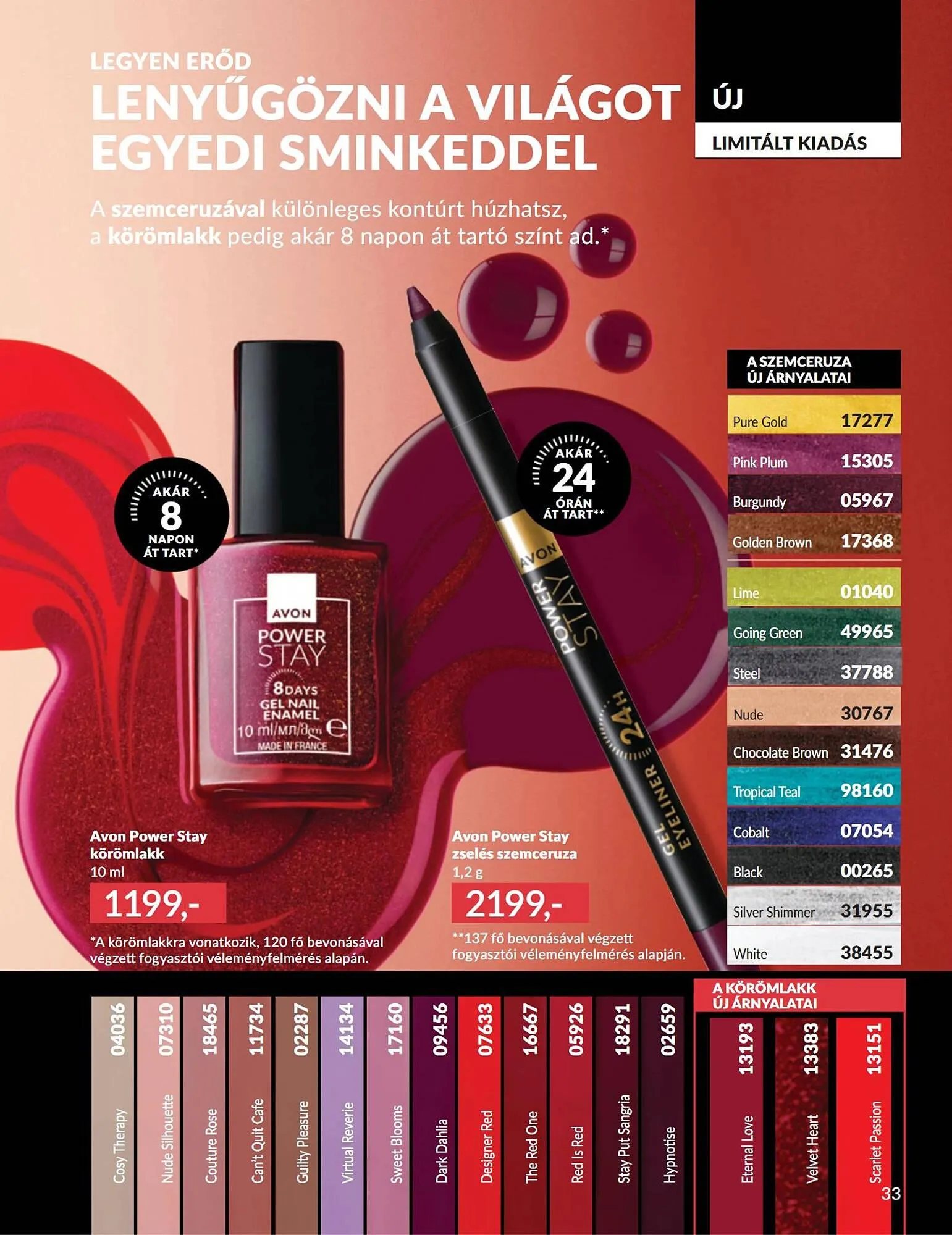 Katalógus AVON akciós újság április 1.-tól április 30.-ig 2025. - Oldal 33