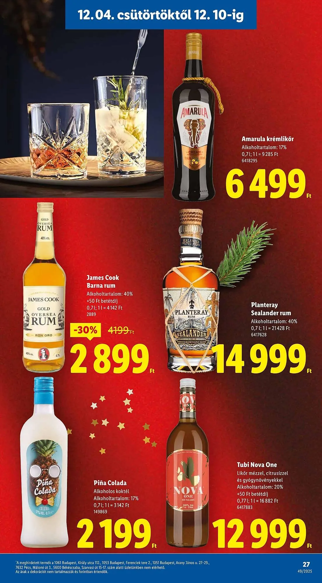 Katalógus Lidl akciós újság december 4.-tól december 10.-ig 2025. - Oldal 27