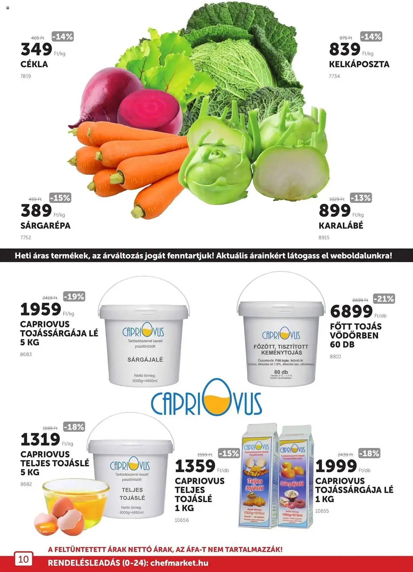 Katalógus Chef Market akciós újság március 1.-tól március 31.-ig 2025. - Oldal 10