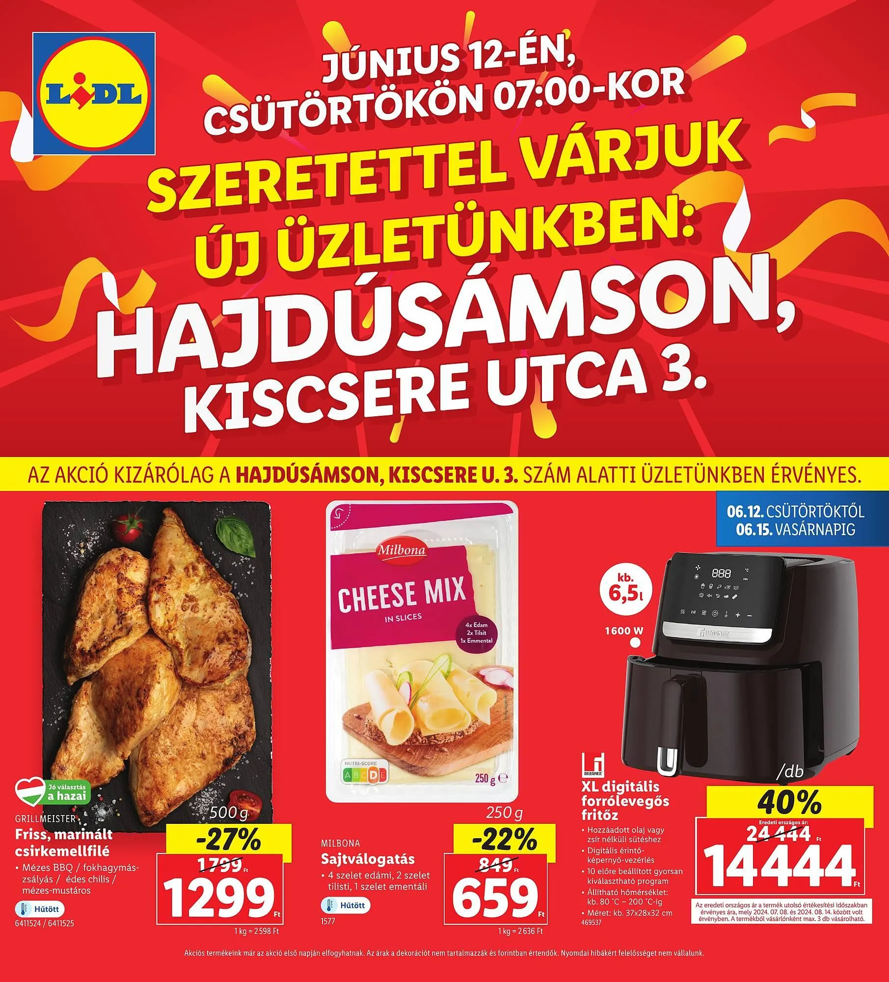 Katalógus Lidl akciós újság június 12.-tól június 15.-ig 2025. - Oldal 1