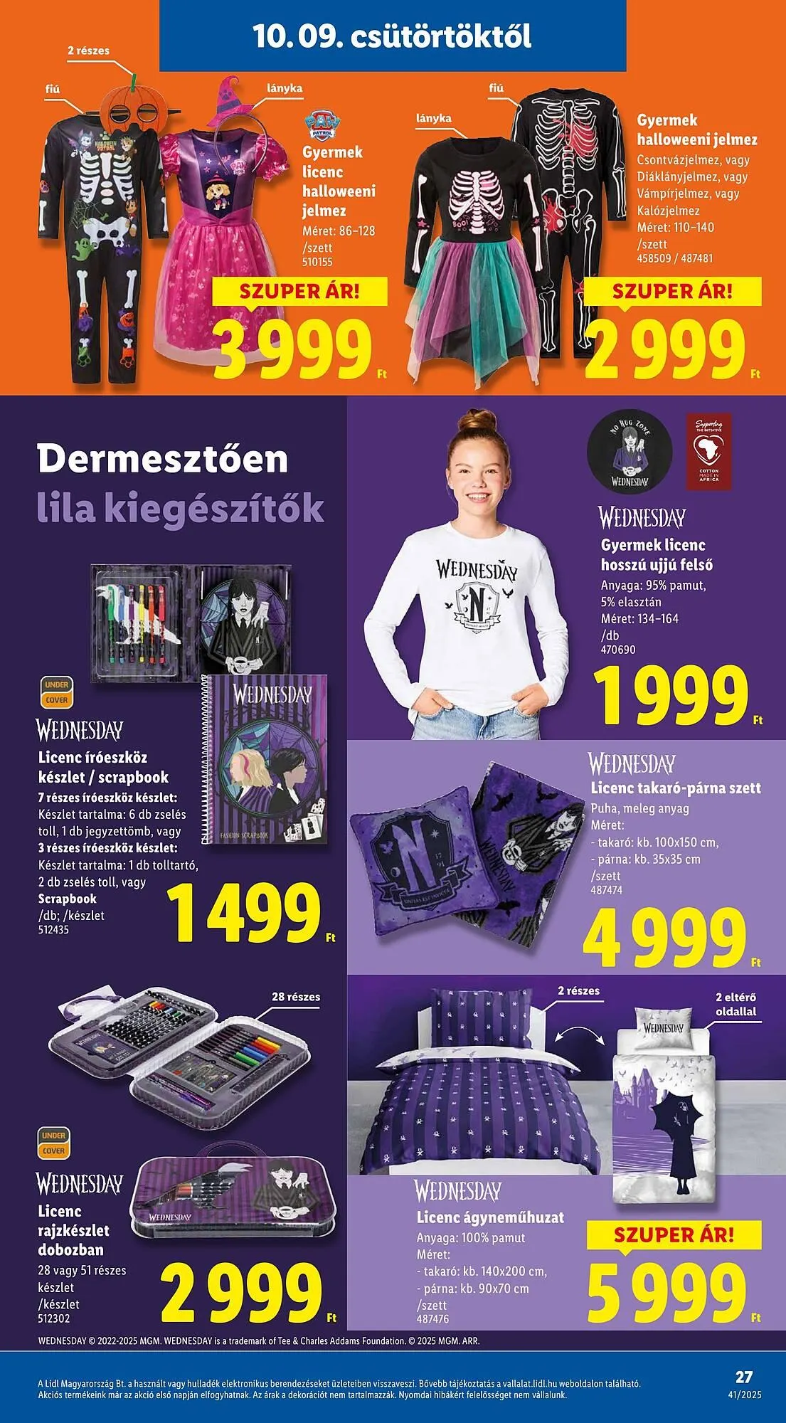 Katalógus Lidl akciós újság október 9.-tól október 15.-ig 2025. - Oldal 27