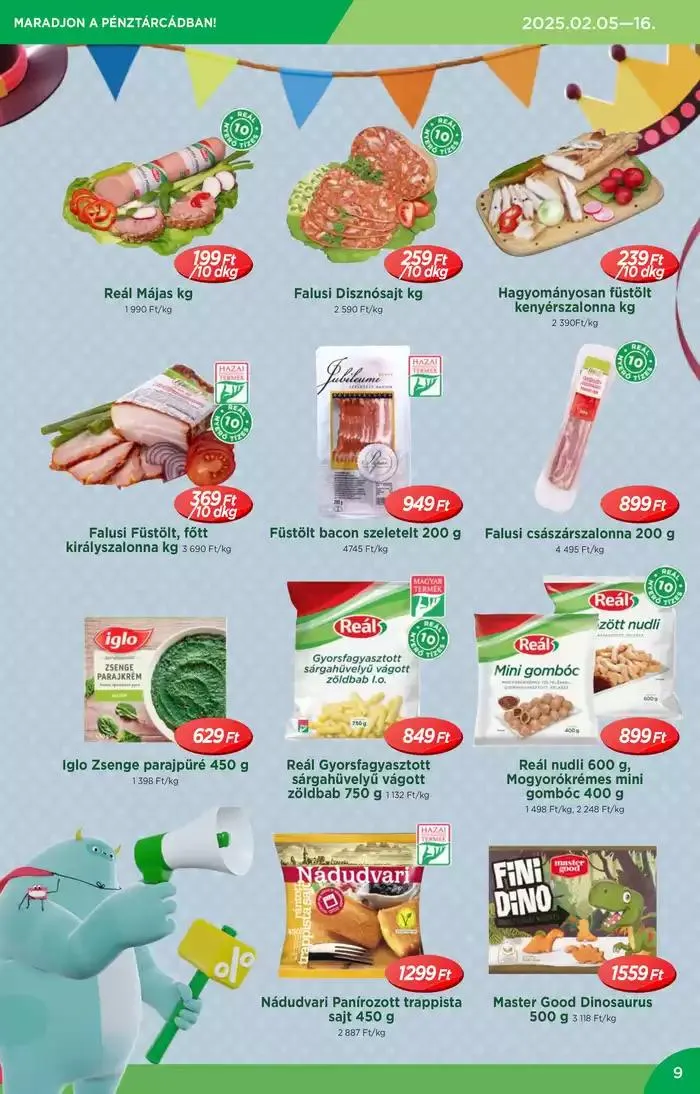 Katalógus Országos Ajánlatok február 4.-tól február 18.-ig 2025. - Oldal 9