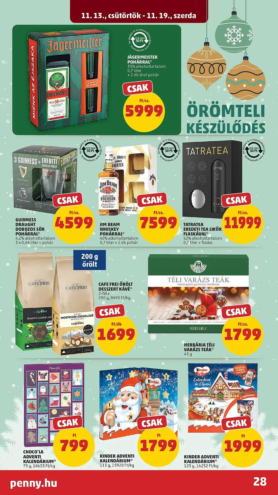 Katalógus PENNY akciós újság november 13.-tól november 19.-ig 2025. - Oldal 28