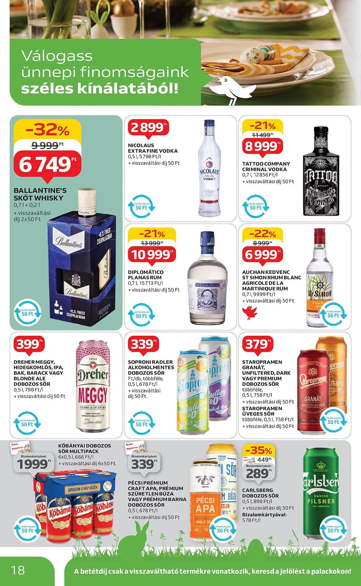 Katalógus Auchan akciós újság április 17.-tól április 23.-ig 2025. - Oldal 18