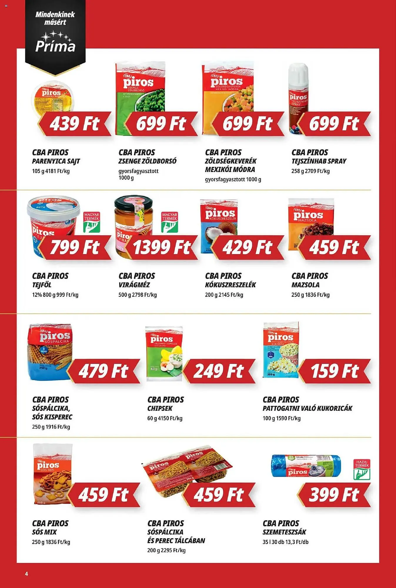 Katalógus Príma akciós újság december 13.-tól december 31.-ig 2025. - Oldal 4