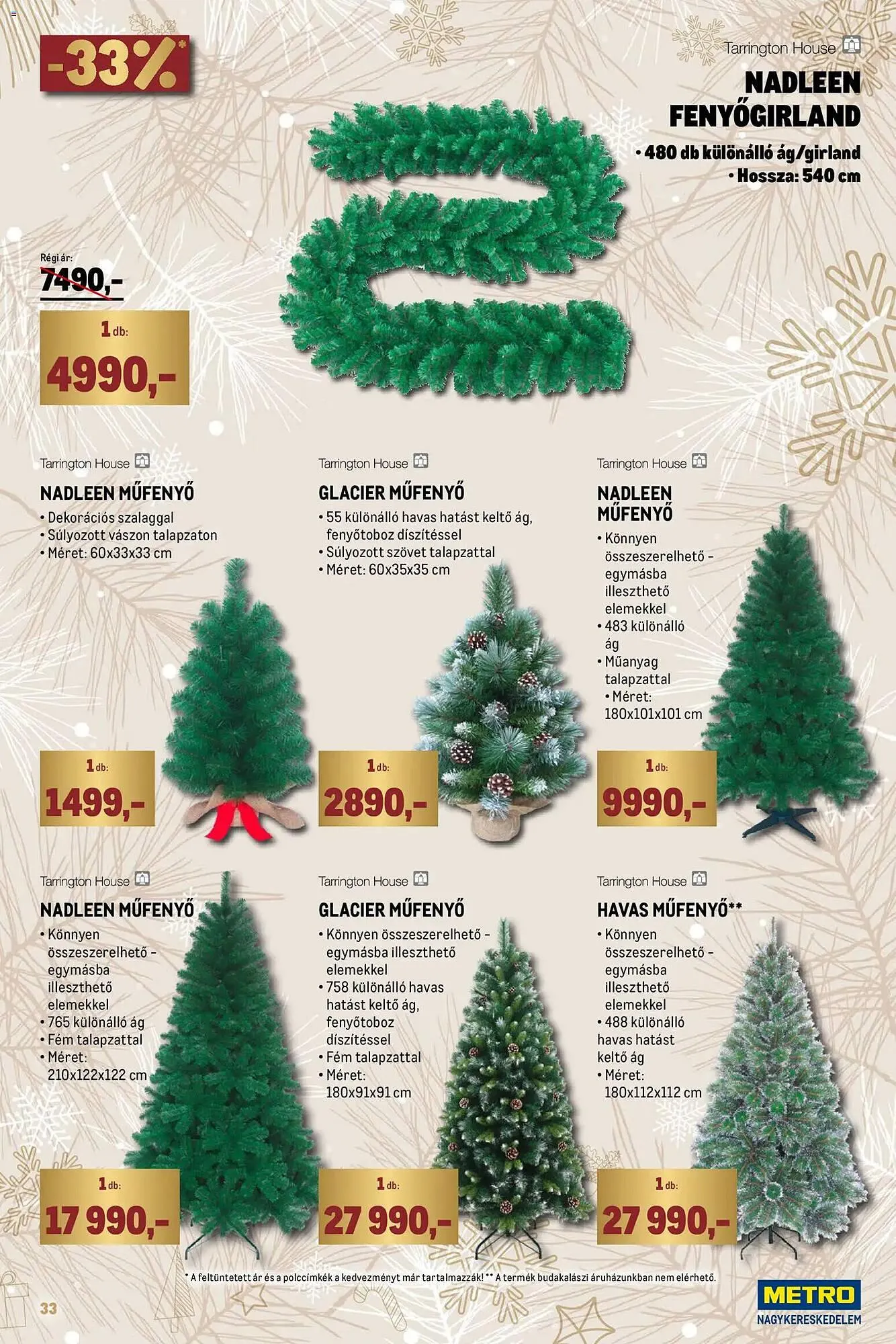 Katalógus Metro akciós újság november 2.-tól november 30.-ig 2025. - Oldal 33