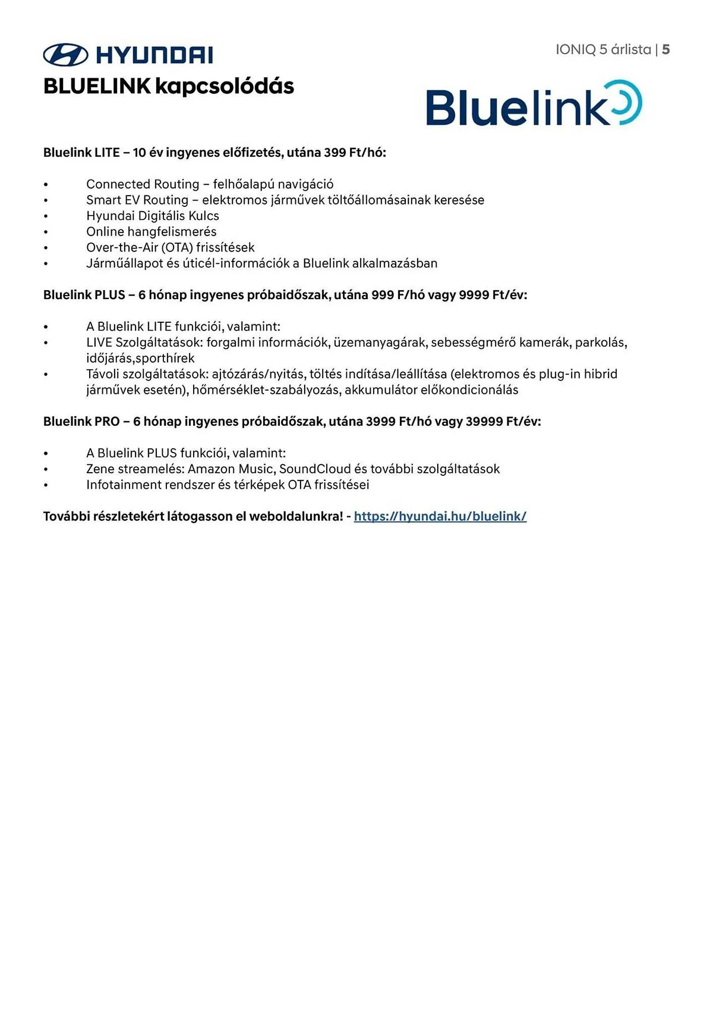 Katalógus Hyundai akciós újság augusztus 22.-tól augusztus 22.-ig 2026. - Oldal 5