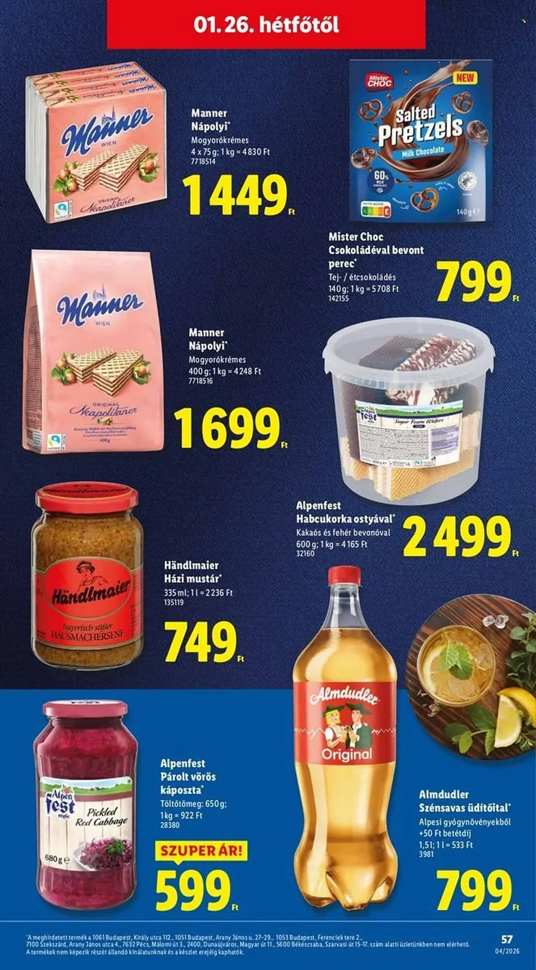 Katalógus Lidl akciós újság január 22.-tól január 28.-ig 2026. - Oldal 57