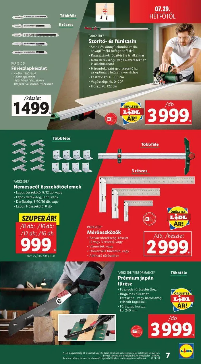 Katalógus Nonfood kínálatunk - 30. hét július 29.-tól július 31.-ig 2024. - Oldal 7