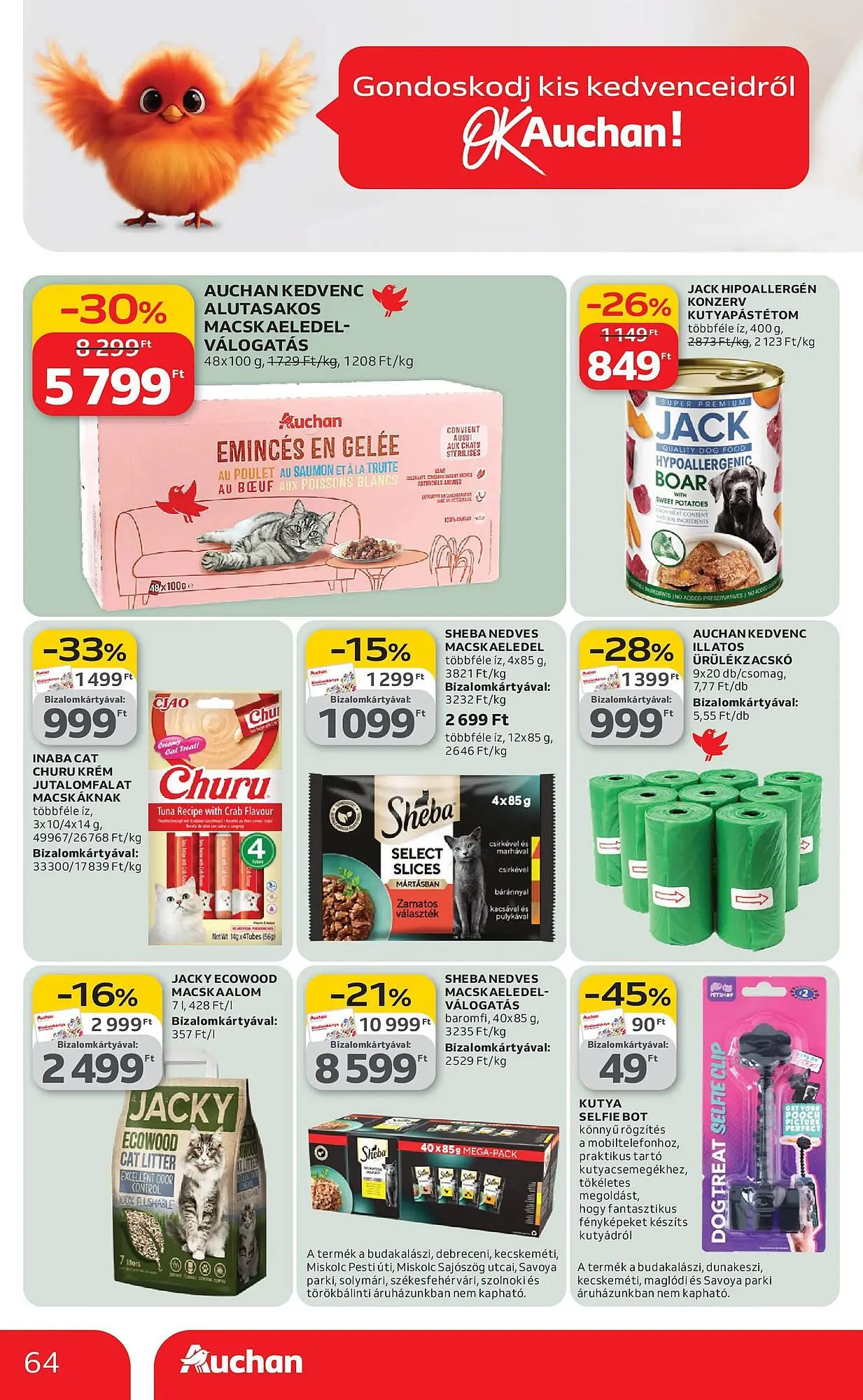 Katalógus Auchan akciós újság március 12.-tól március 18.-ig 2026. - Oldal 64