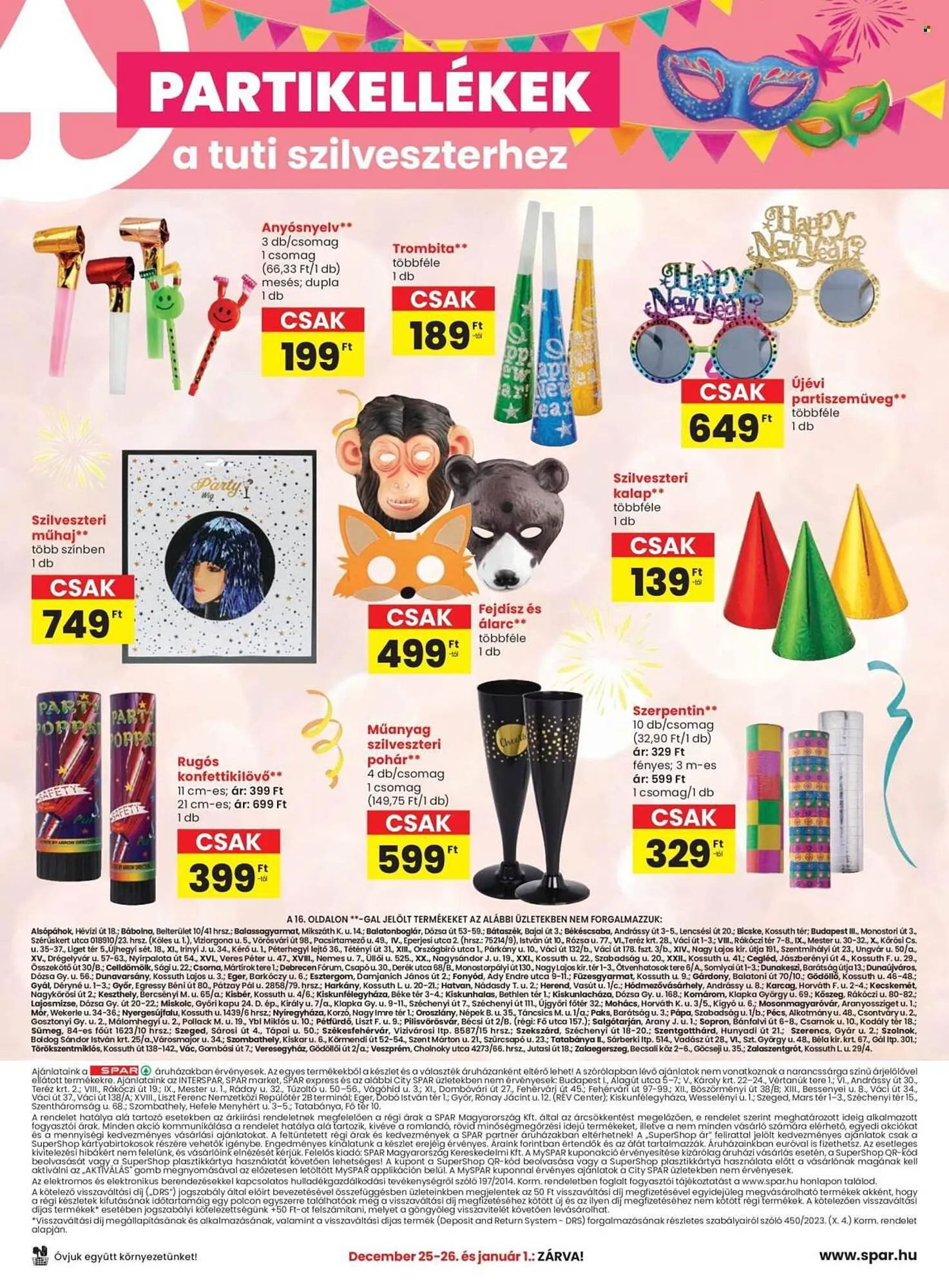Katalógus Spar akciós újság december 23.-tól január 2.-ig 2026. - Oldal 16