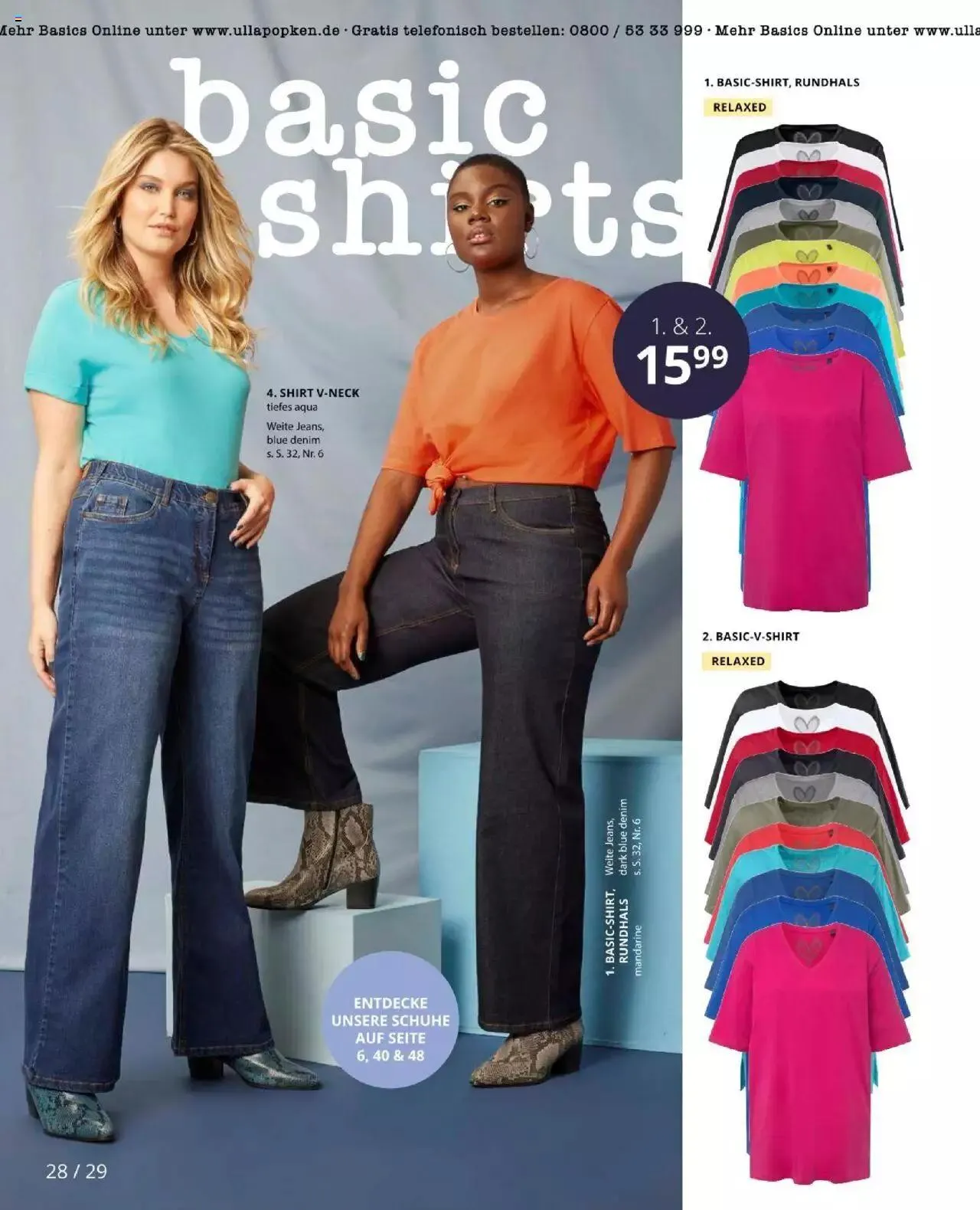 Katalógus Ulla Popken Akciós újság augusztus 1.-tól augusztus 31.-ig 2023. - Oldal 28