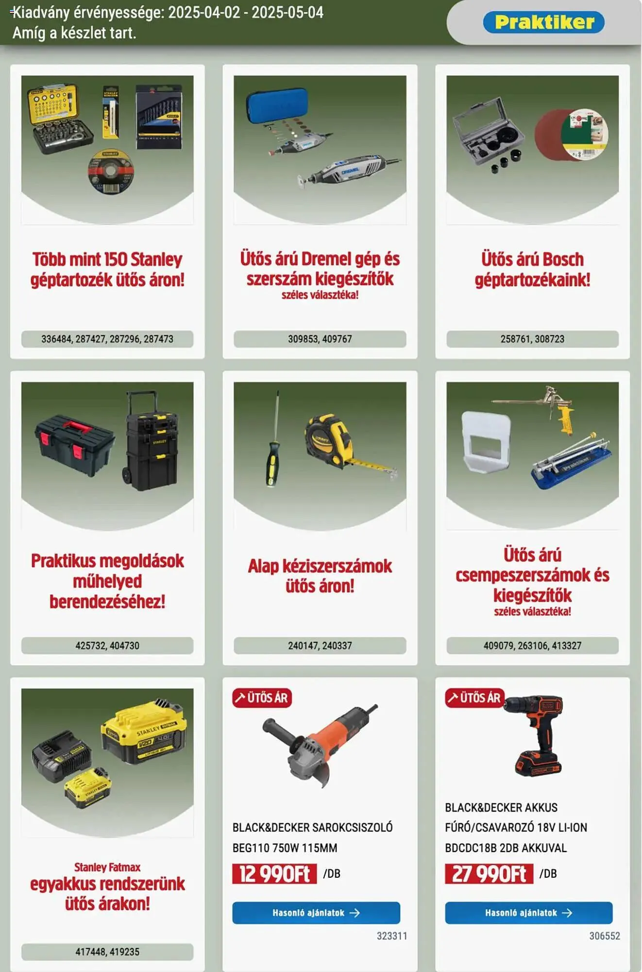 Katalógus Praktiker akciós újság április 2.-tól május 4.-ig 2025. - Oldal 11