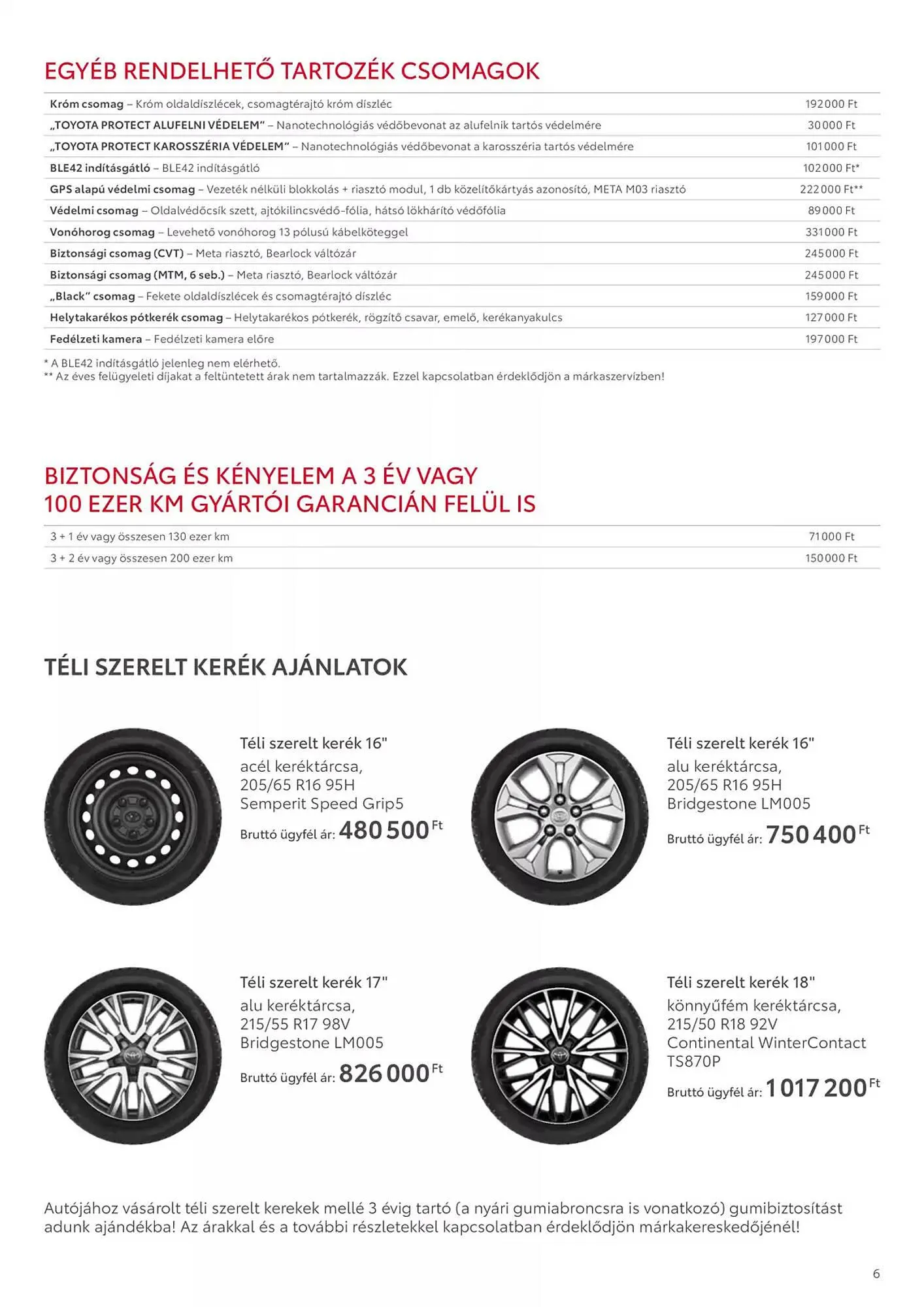 Katalógus Toyota akciós újság december 17.-tól december 17.-ig 2025. - Oldal 6
