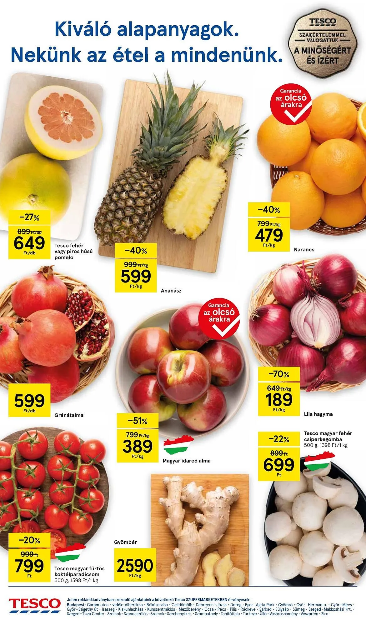 Katalógus Tesco akciós újság november 20.-tól november 26.-ig 2025. - Oldal 2