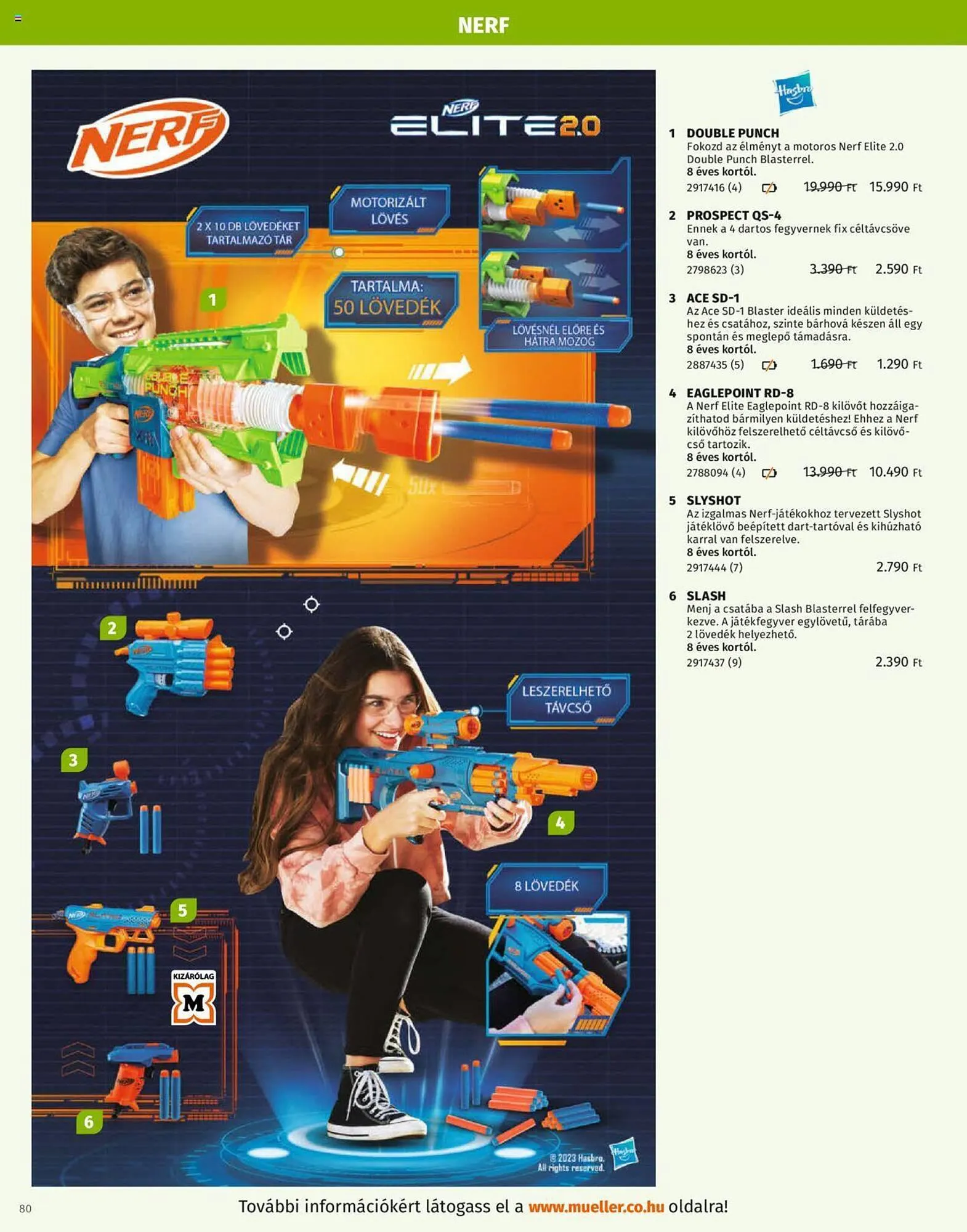Katalógus Müller akciós újság október 30.-tól december 31.-ig 2023. - Oldal 80