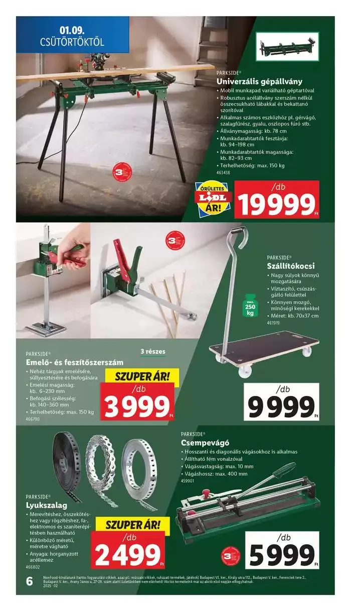 Katalógus Nonfood kínálatunk - 02. hét január 9.-tól január 15.-ig 2025. - Oldal 6