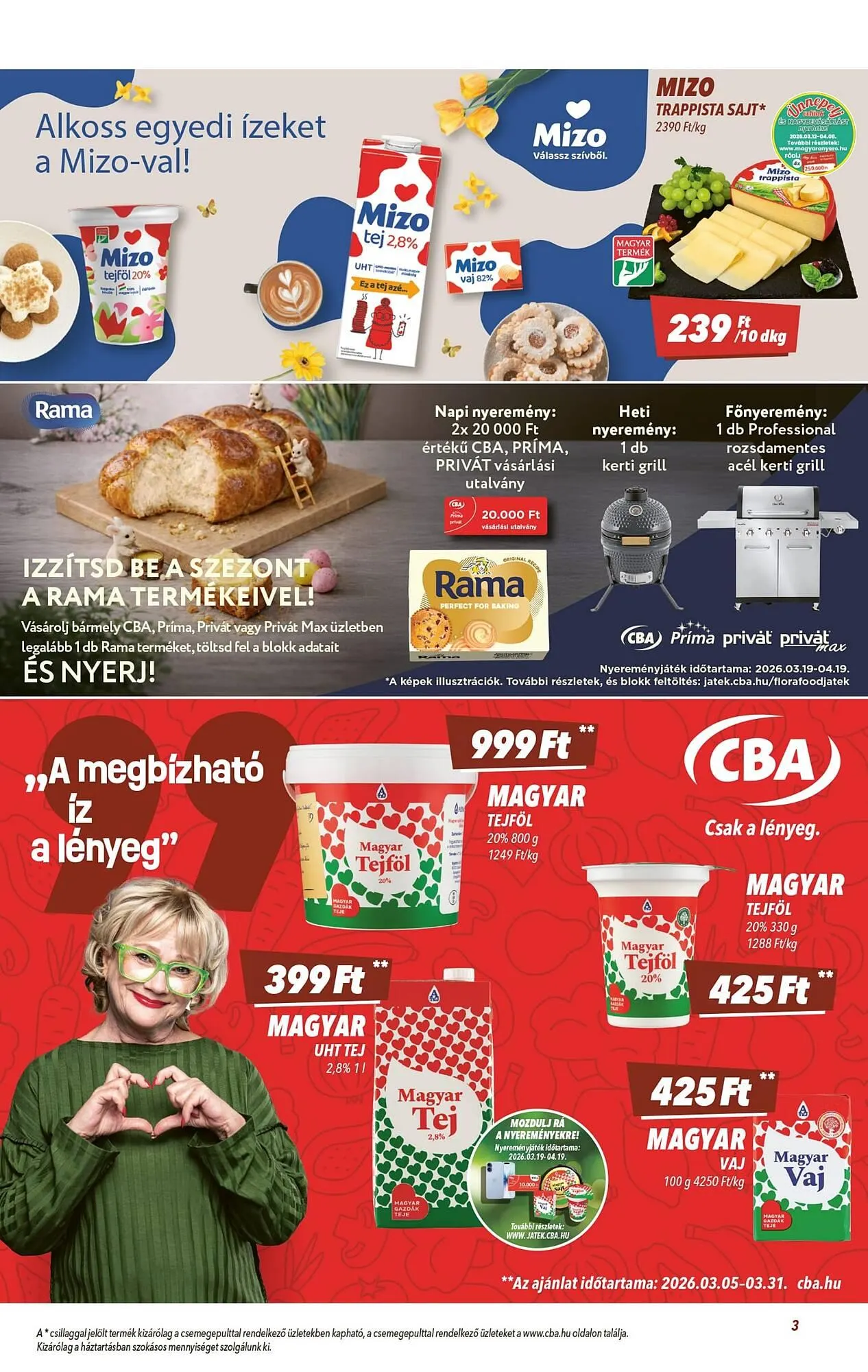 Katalógus CBA akciós újság március 26.-tól április 4.-ig 2026. - Oldal 3