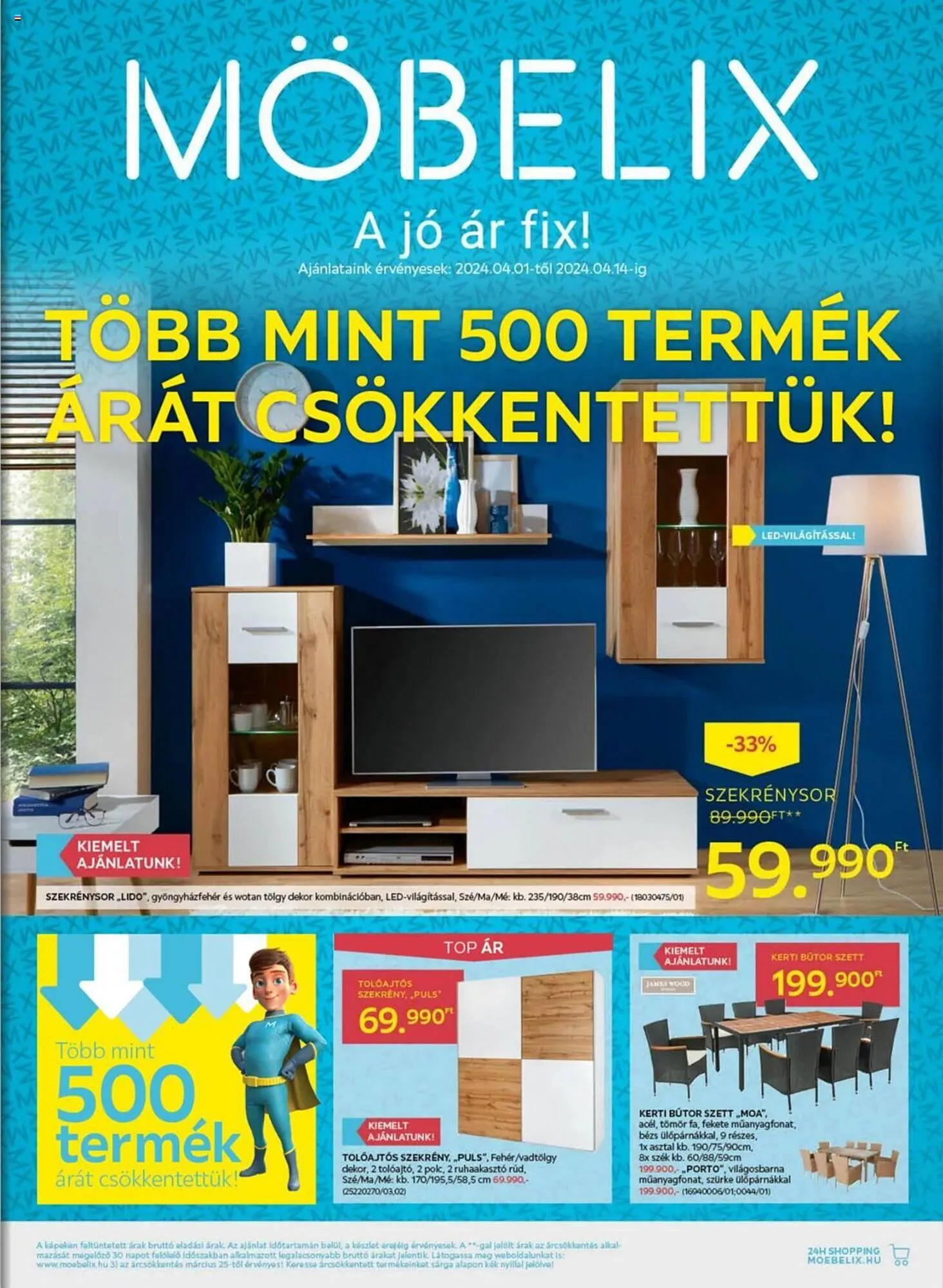 Katalógus Möbelix akciós újság április 1.-tól április 14.-ig 2024. - Oldal 
