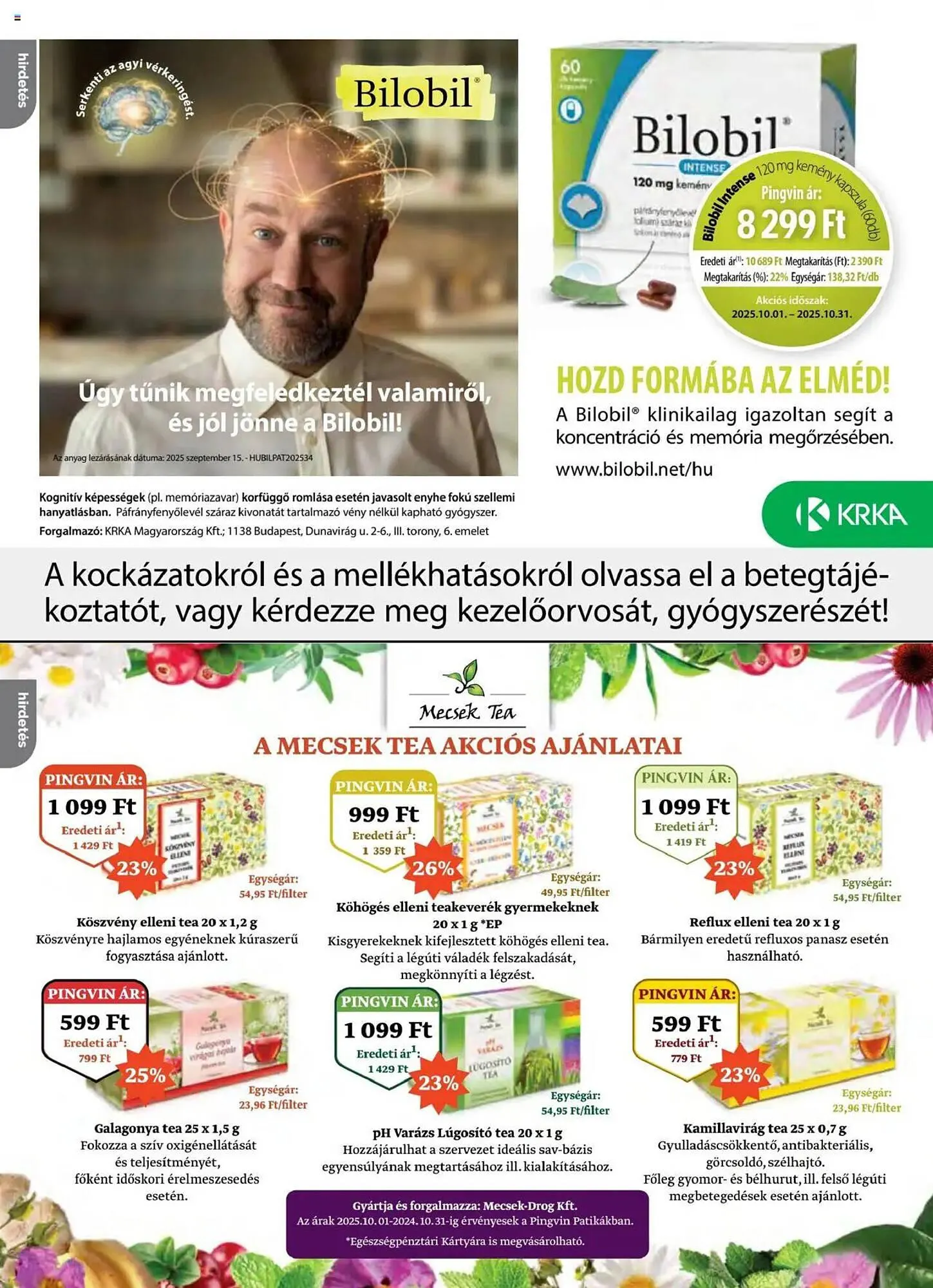 Katalógus Pingvin Patika akciós újság október 1.-tól október 31.-ig 2025. - Oldal 14