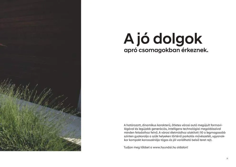 Katalógus Hyundai i10 akciós január 31.-tól december 31.-ig 2024. - Oldal 31