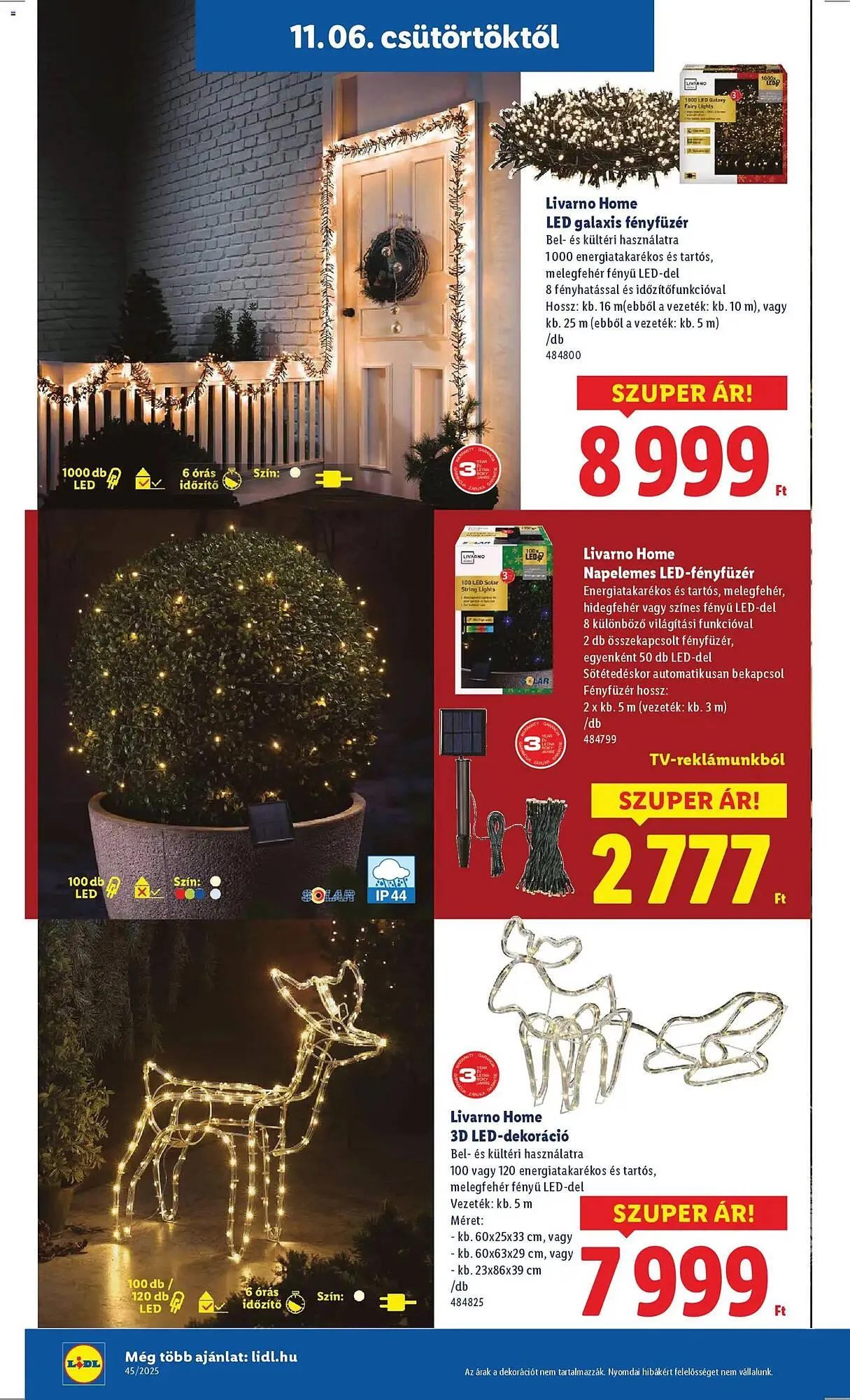 Katalógus Lidl akciós újság november 6.-tól december 28.-ig 2025. - Oldal 2