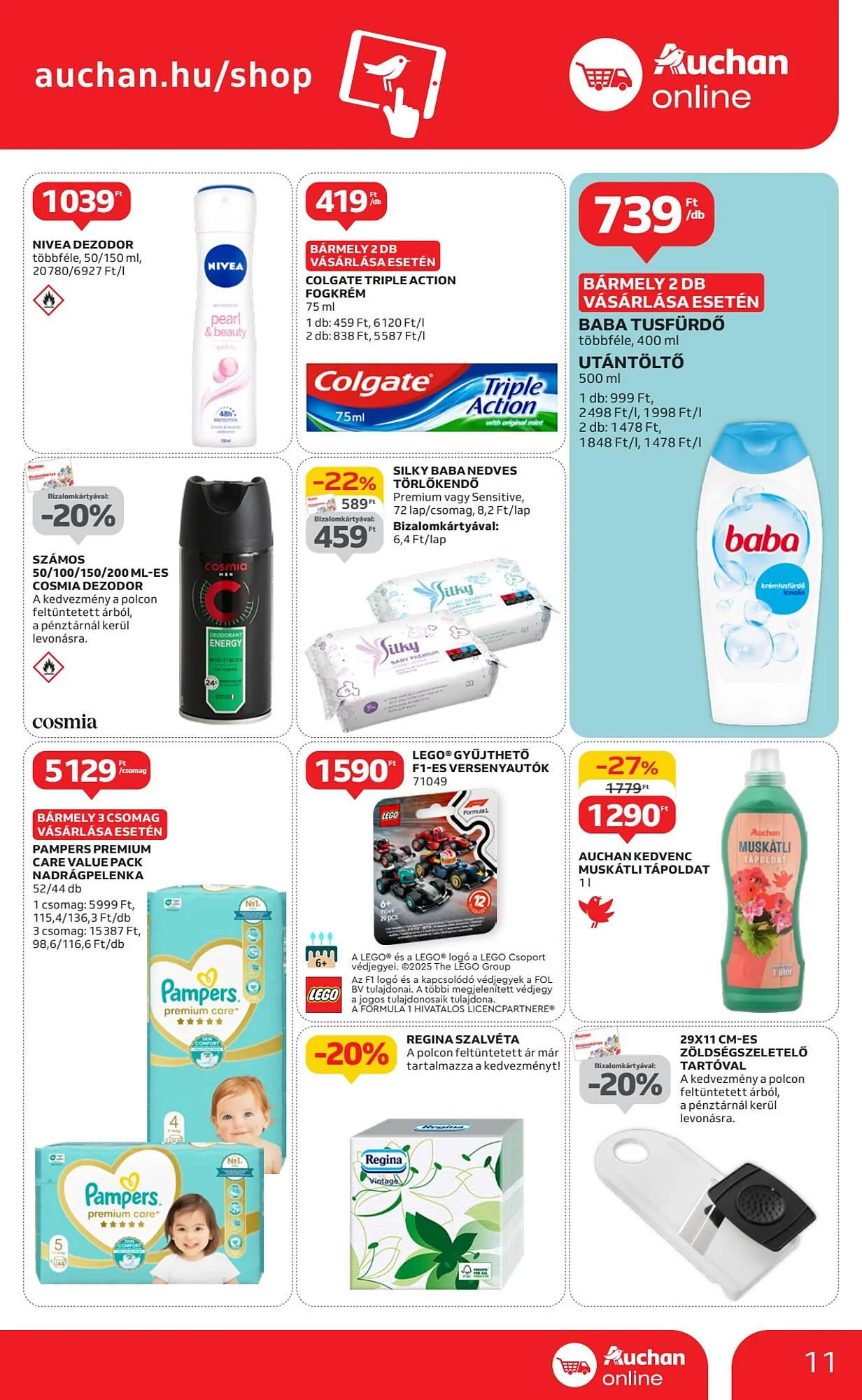 Katalógus Auchan akciós újság május 8.-tól május 14.-ig 2025. - Oldal 11