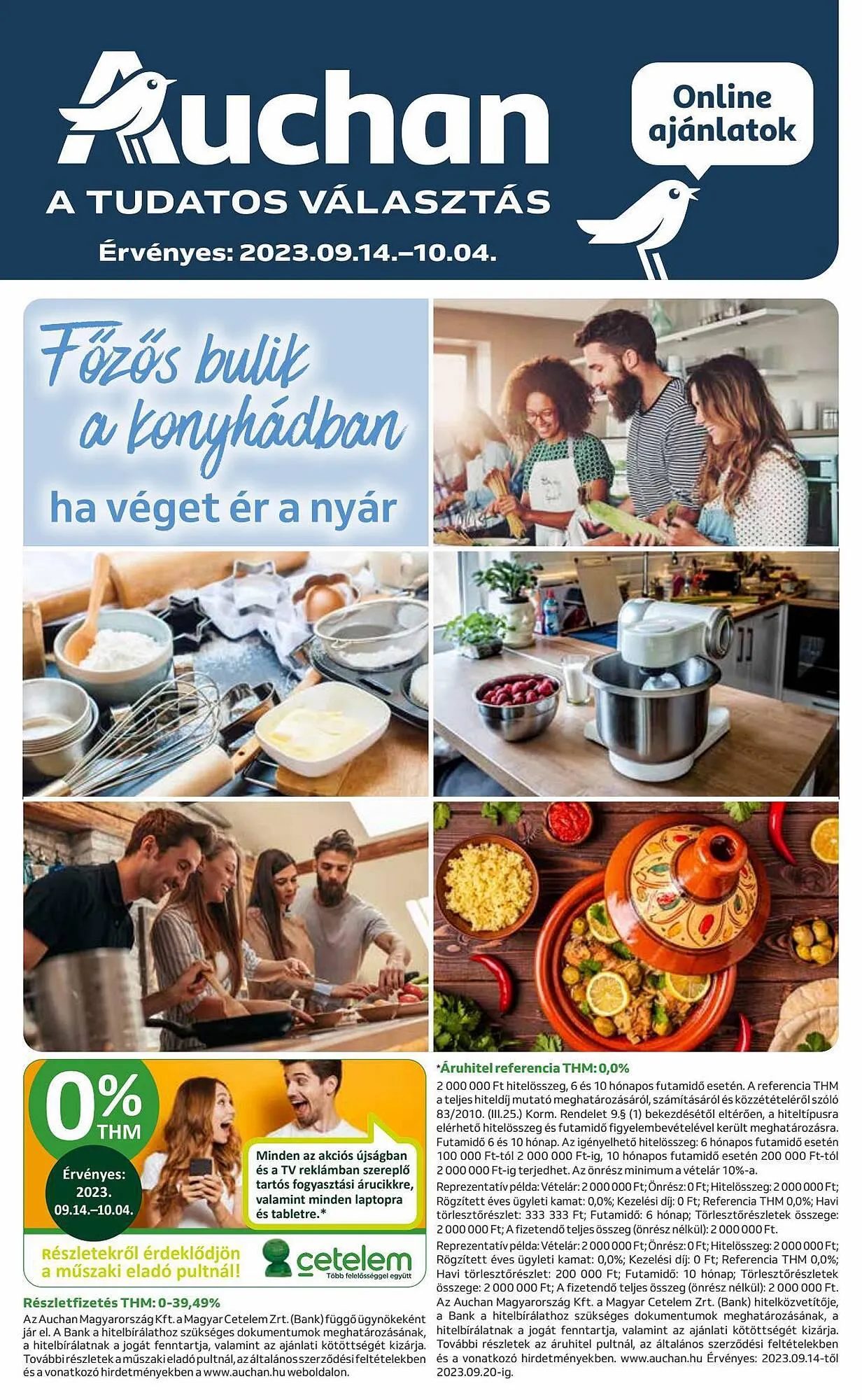 Katalógus Auchan akciós újság szeptember 14.-tól október 4.-ig 2023. - Oldal 1