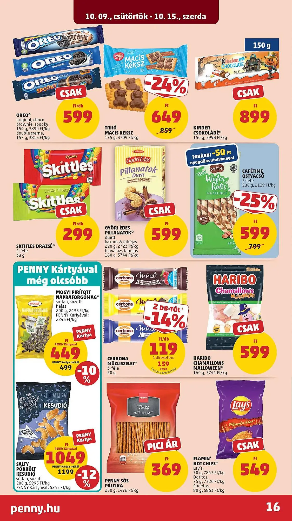 Katalógus PENNY akciós újság október 9.-tól október 15.-ig 2025. - Oldal 16