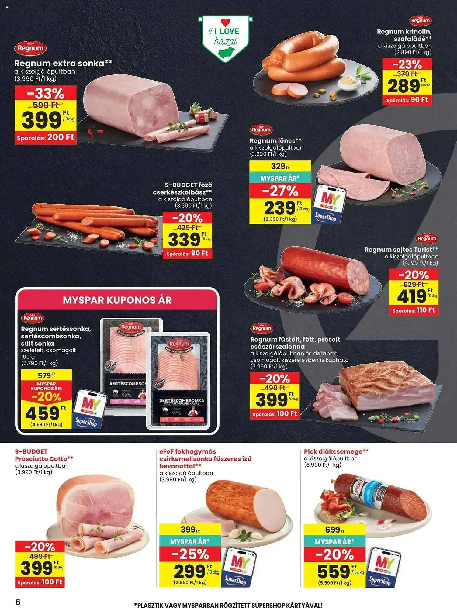 Katalógus Spar akciós újság április 9.-tól április 15.-ig 2026. - Oldal 6