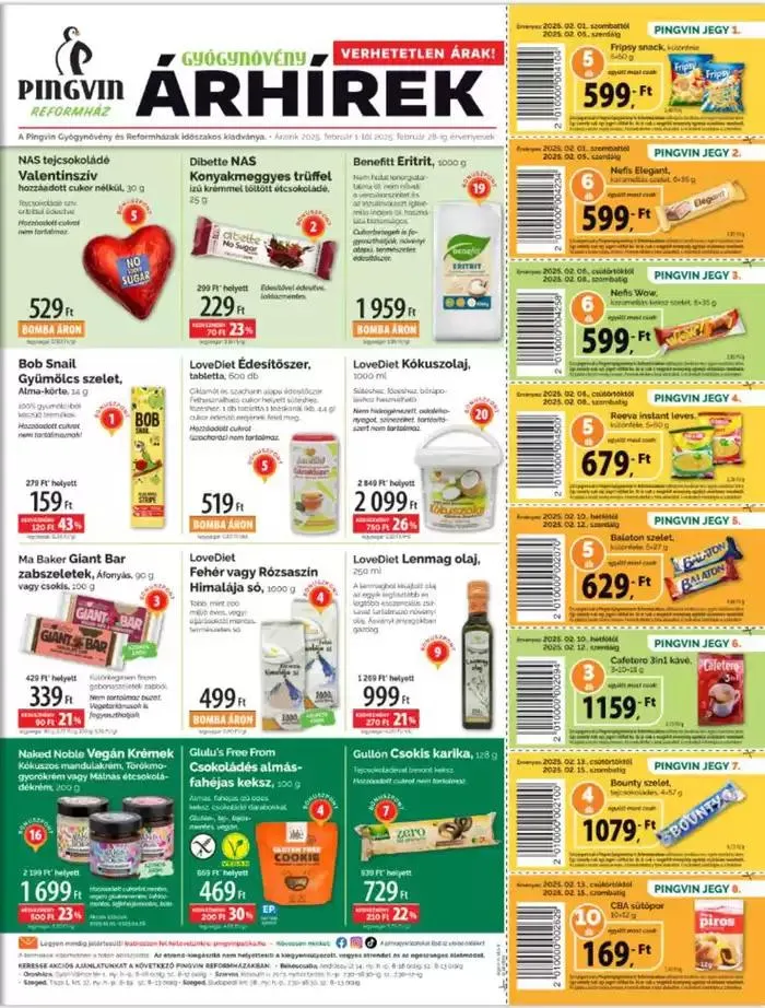 Katalógus Verhetetlen Arak! február 3.-tól február 28.-ig 2025. - Oldal 1