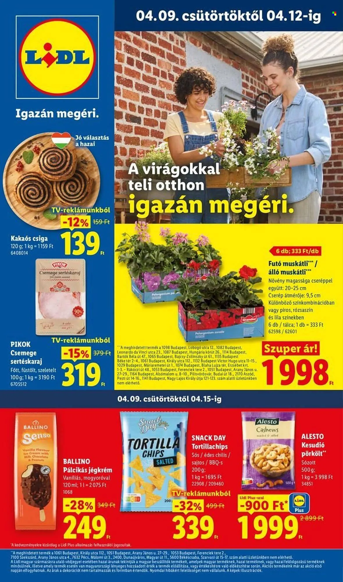 Katalógus Lidl akciós újság április 9.-tól április 15.-ig 2026. - Oldal 1