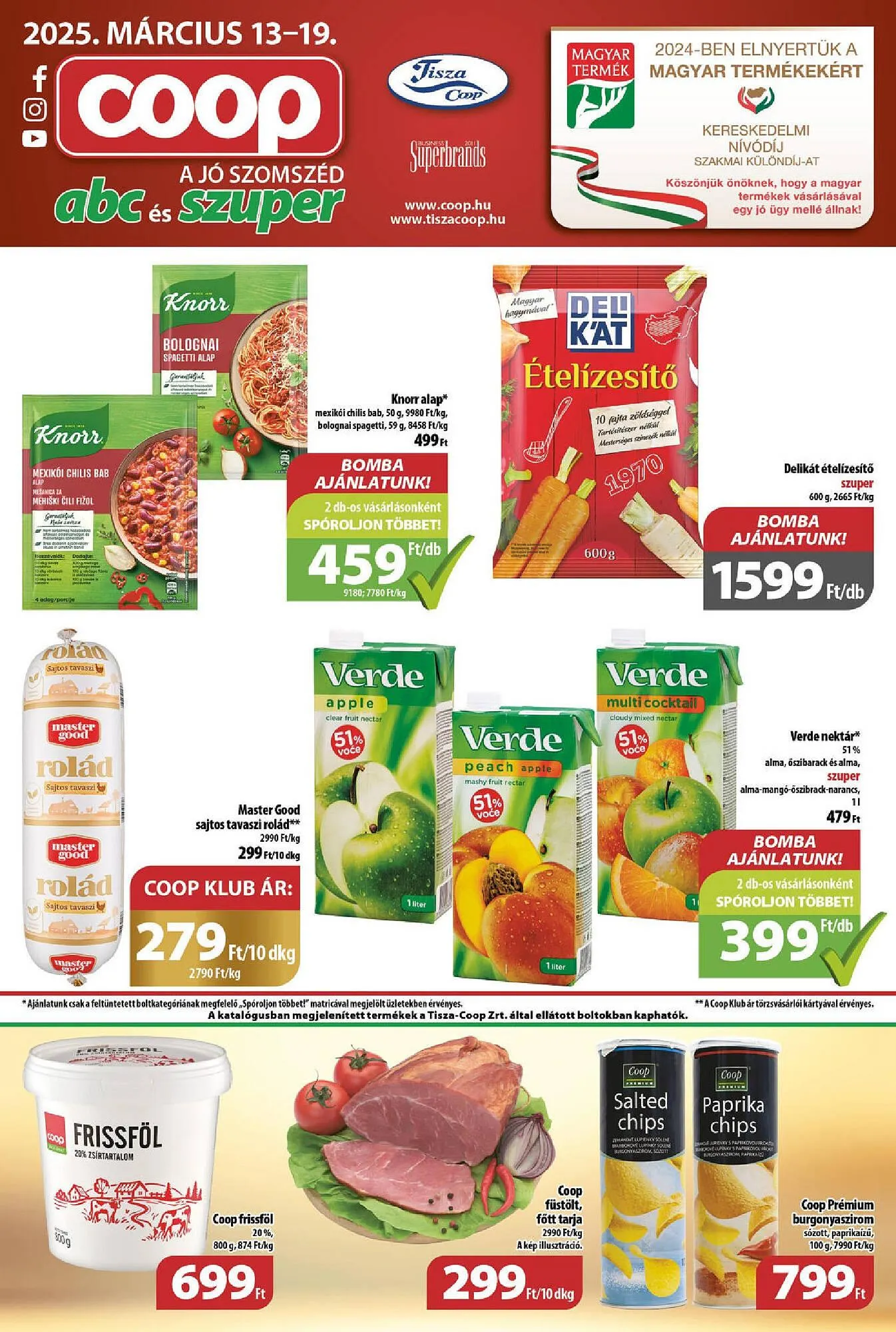 Katalógus Coop akciós újság március 13.-tól március 19.-ig 2025. - Oldal 1