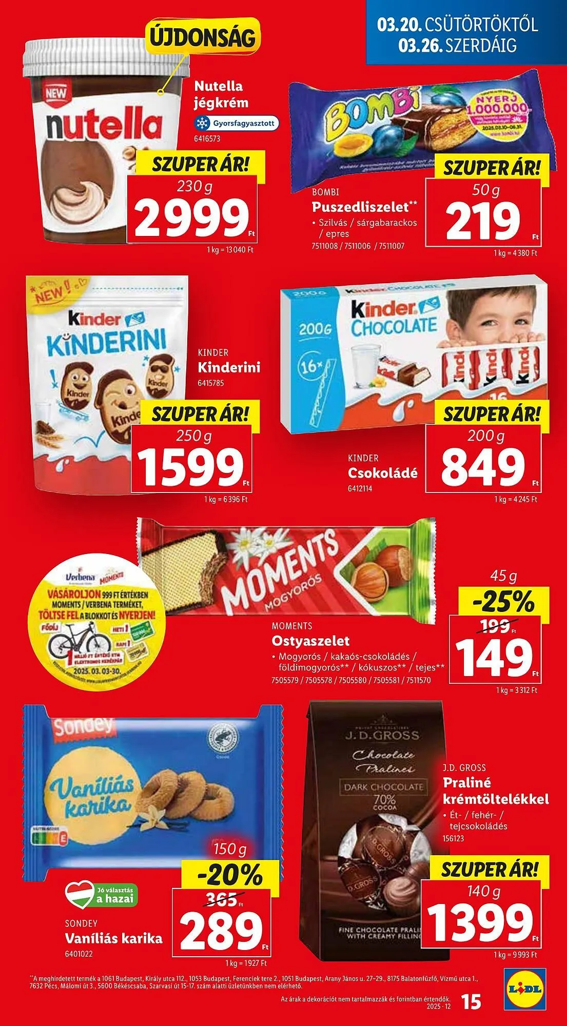 Katalógus Lidl akciós újság március 20.-tól március 26.-ig 2025. - Oldal 15
