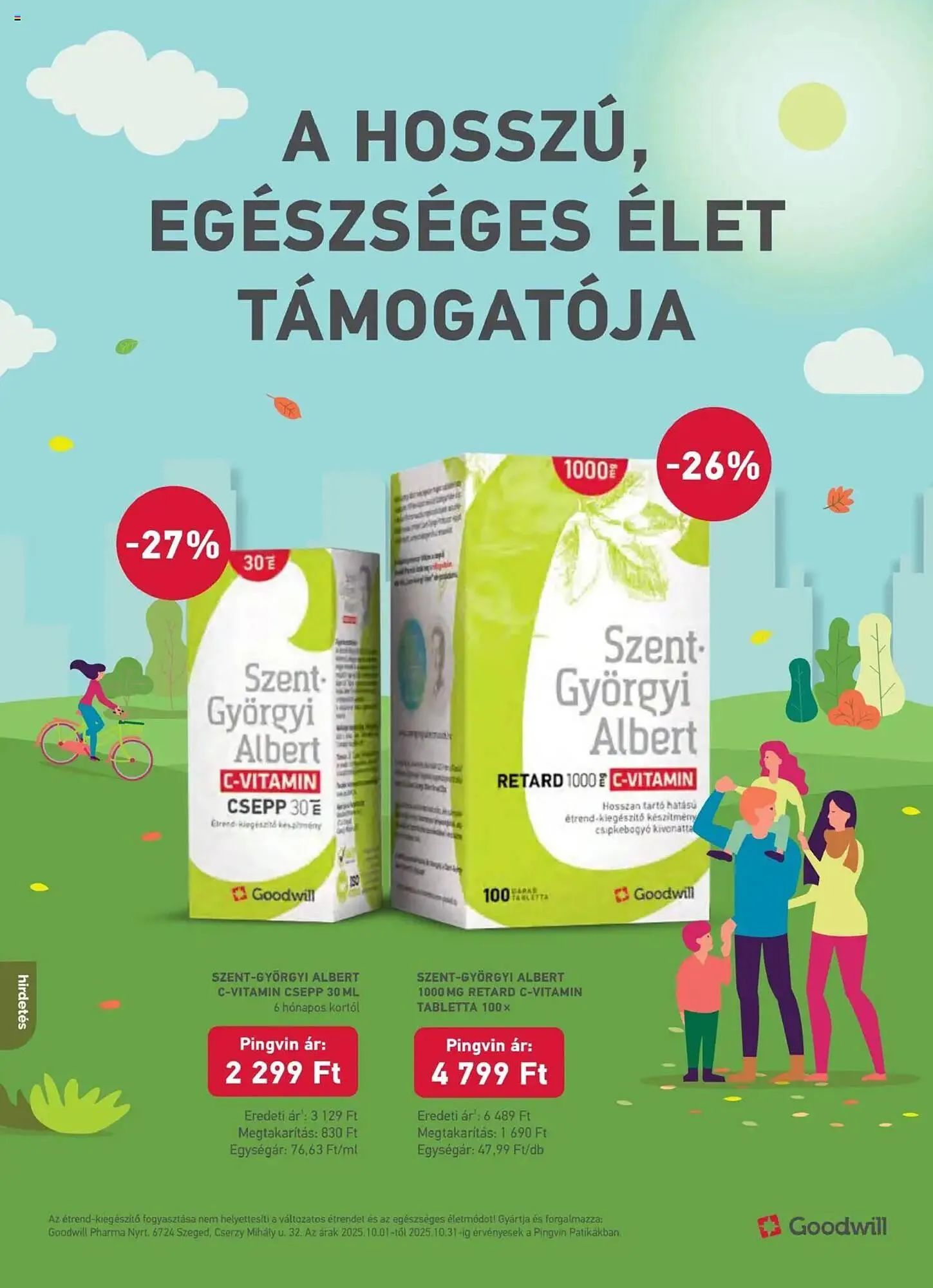 Katalógus Pingvin Patika akciós újság október 1.-tól október 31.-ig 2025. - Oldal 24