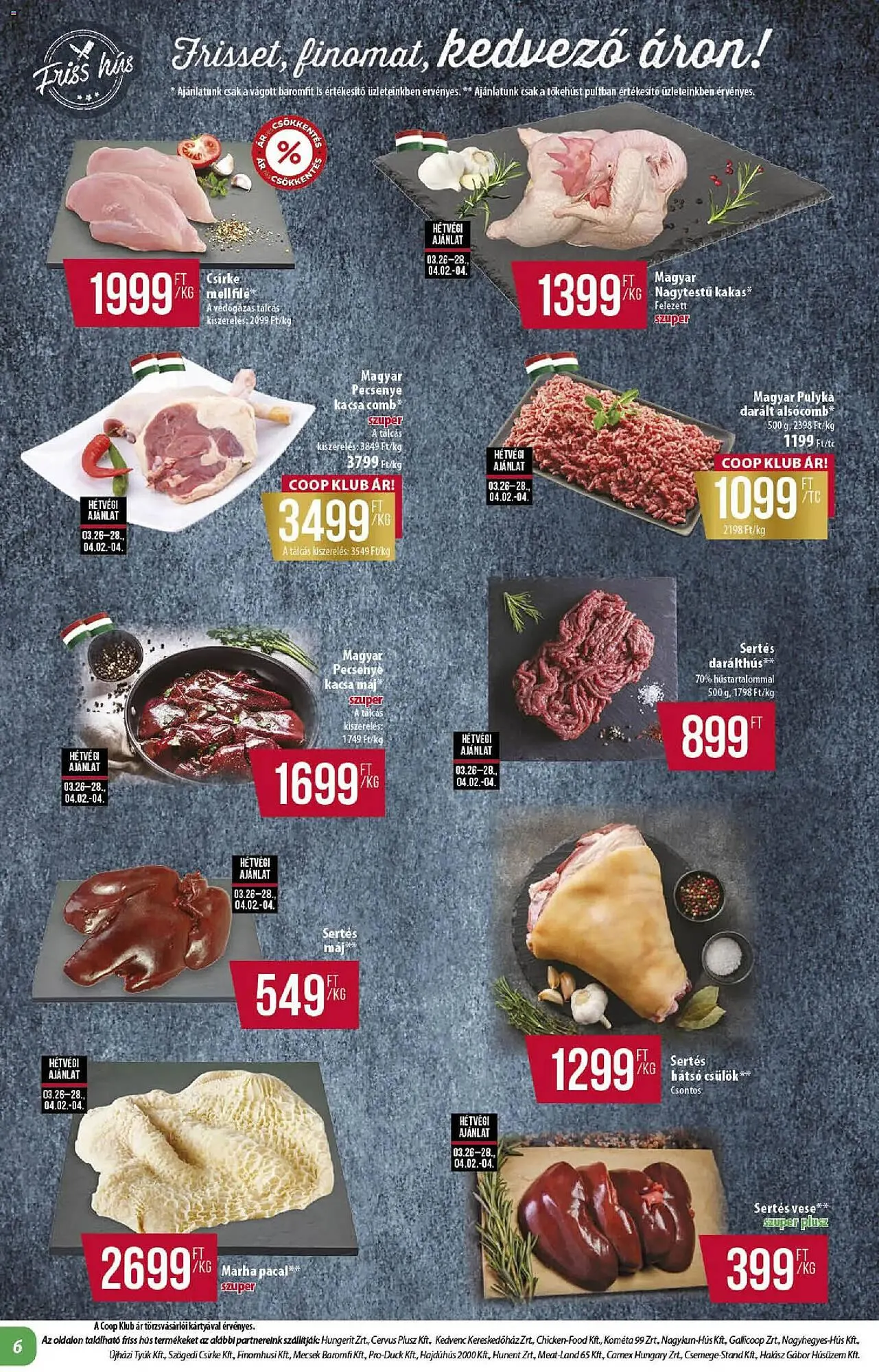Katalógus Coop akciós újság március 26.-tól április 4.-ig 2026. - Oldal 6