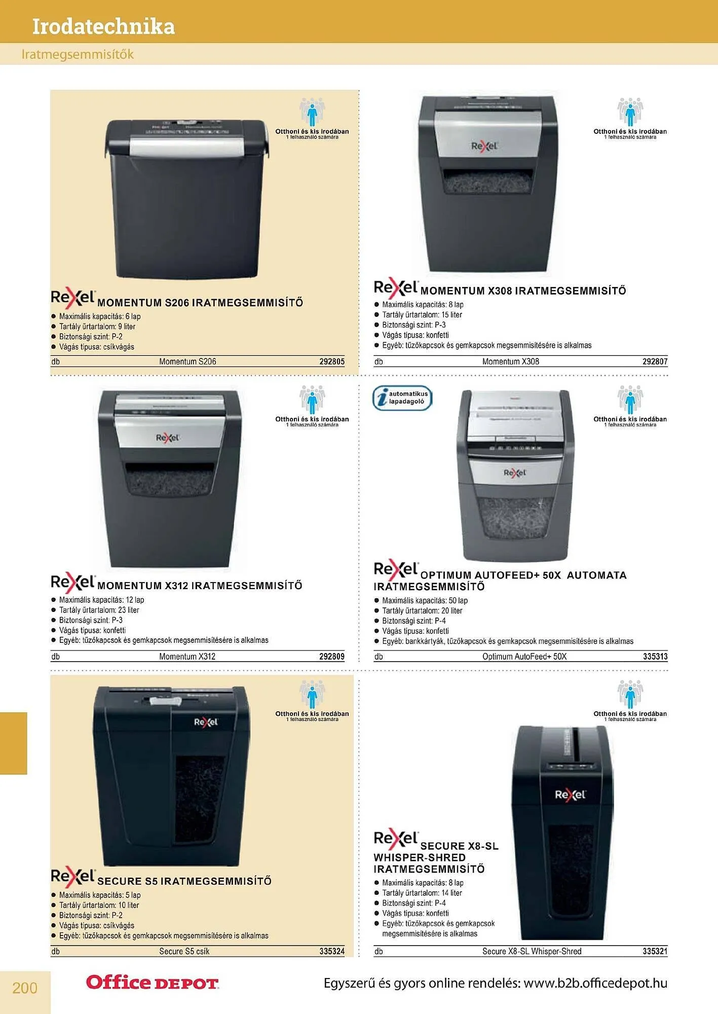 Katalógus Office Depot akciós újság május 9.-tól december 31.-ig 2026. - Oldal 200