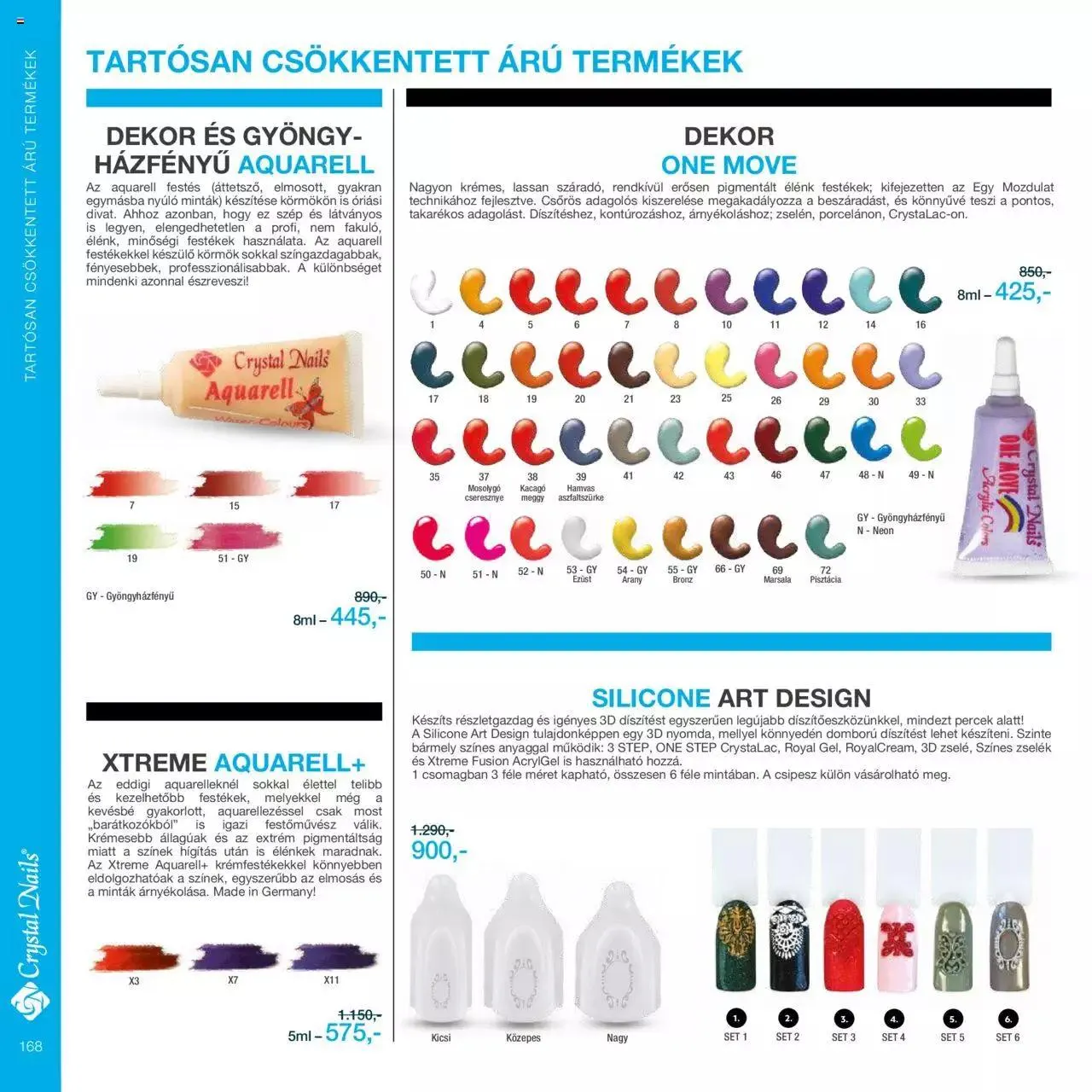 Katalógus Crystal Nails - Nagykatalógus 22/23 március 8.-tól december 31.-ig 2023. - Oldal 168