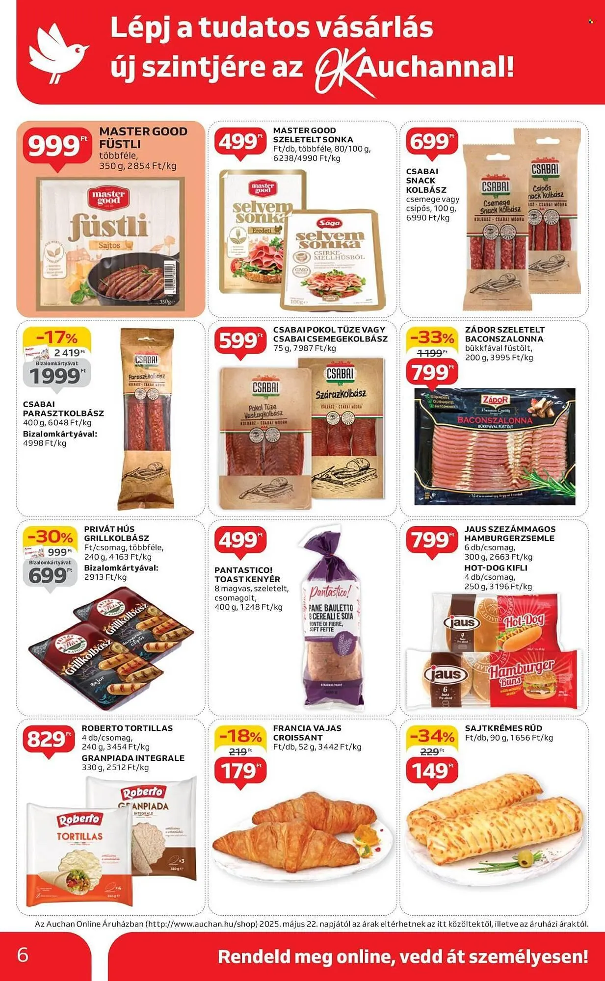 Katalógus Auchan akciós újság június 5.-tól június 11.-ig 2025. - Oldal 6