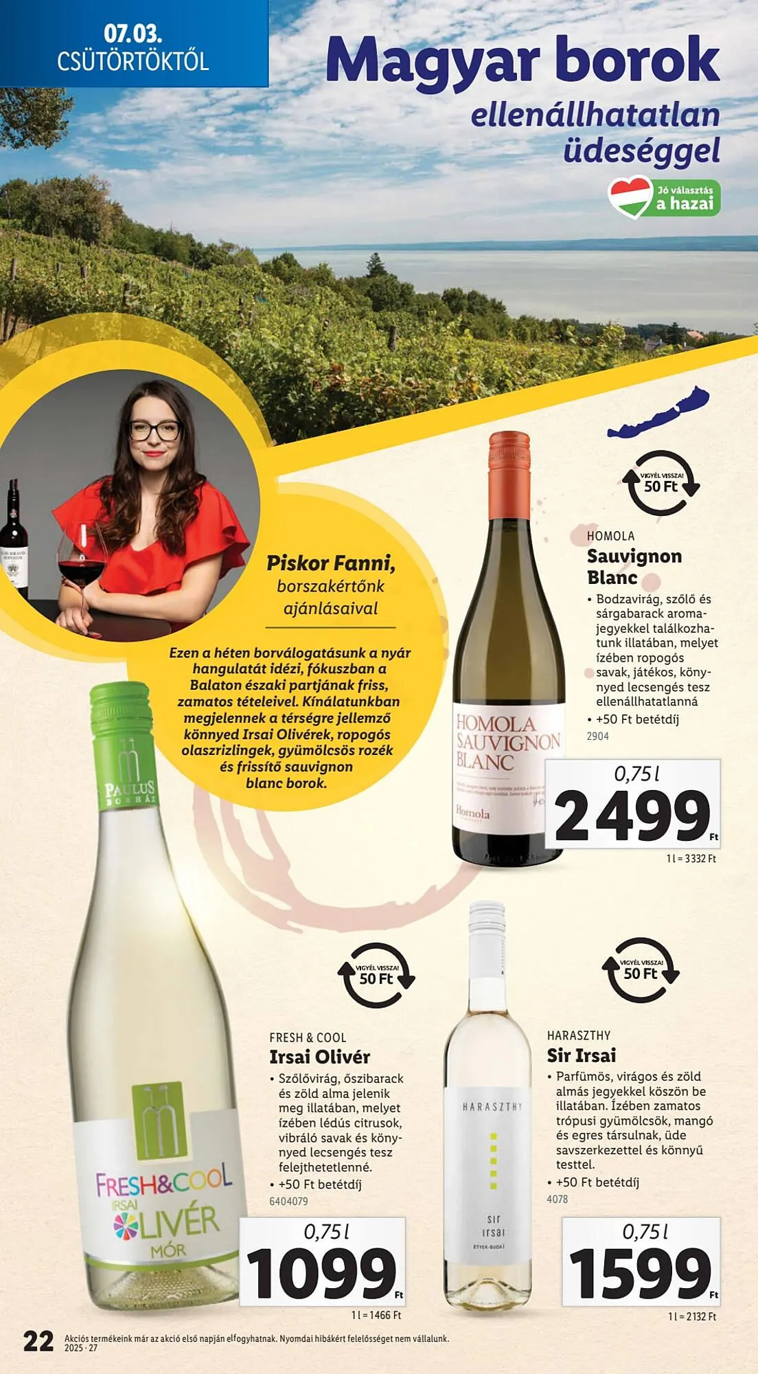 Katalógus Lidl akciós újság július 3.-tól július 9.-ig 2025. - Oldal 22