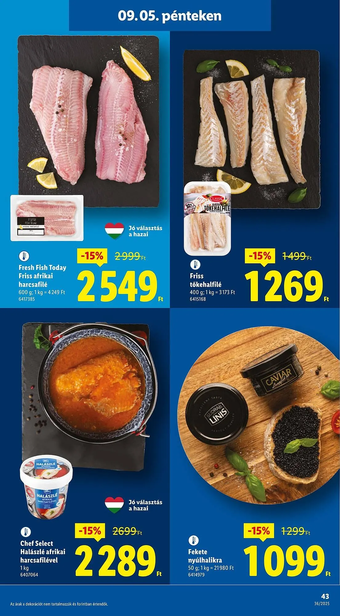 Katalógus Pick-Lidl Nyereményjáték 2025.09.24 akciós újság szeptember 4.-tól szeptember 10.-ig 2025. - Oldal 43