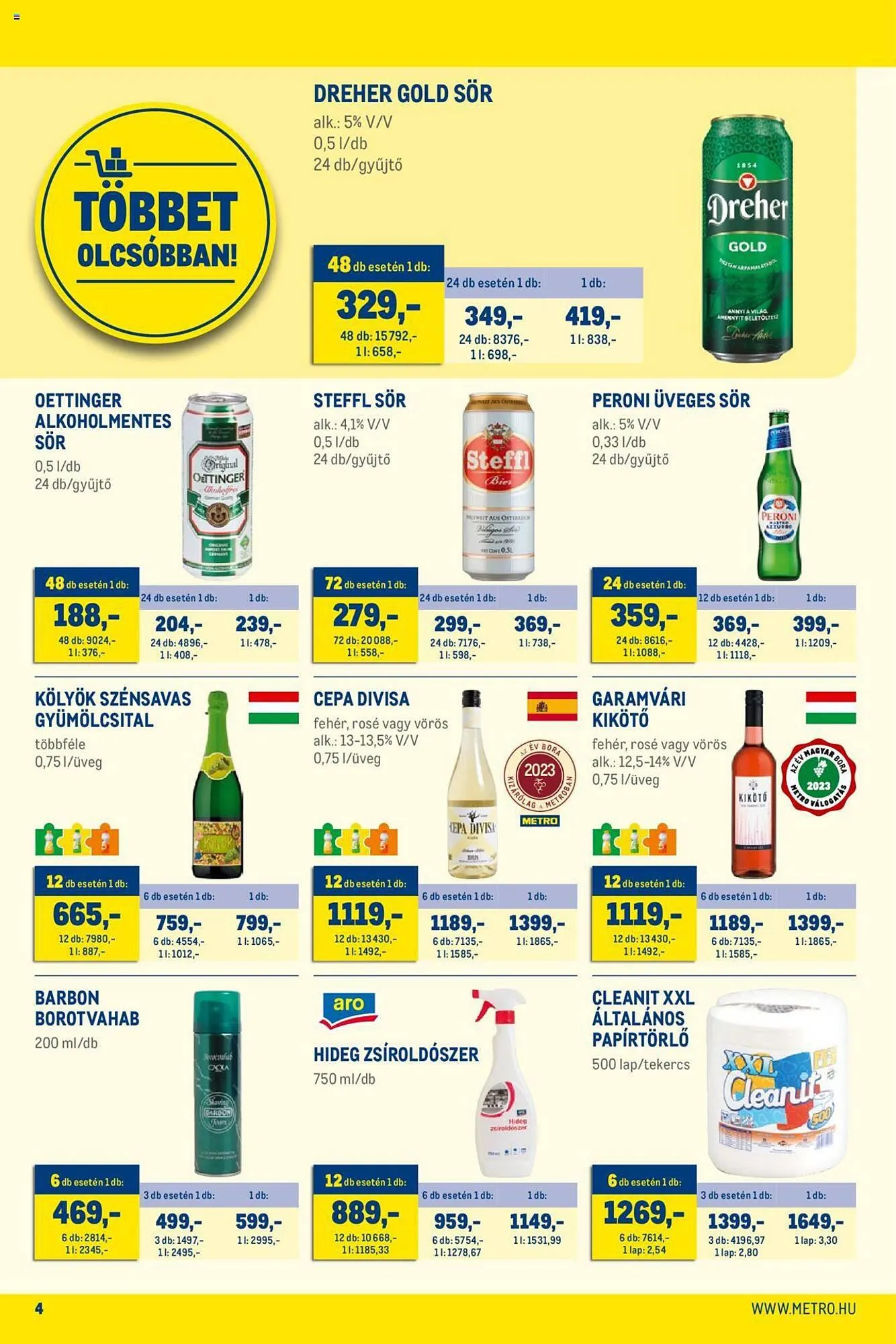 Katalógus Metro akciós újság szeptember 20.-tól október 3.-ig 2023. - Oldal 4