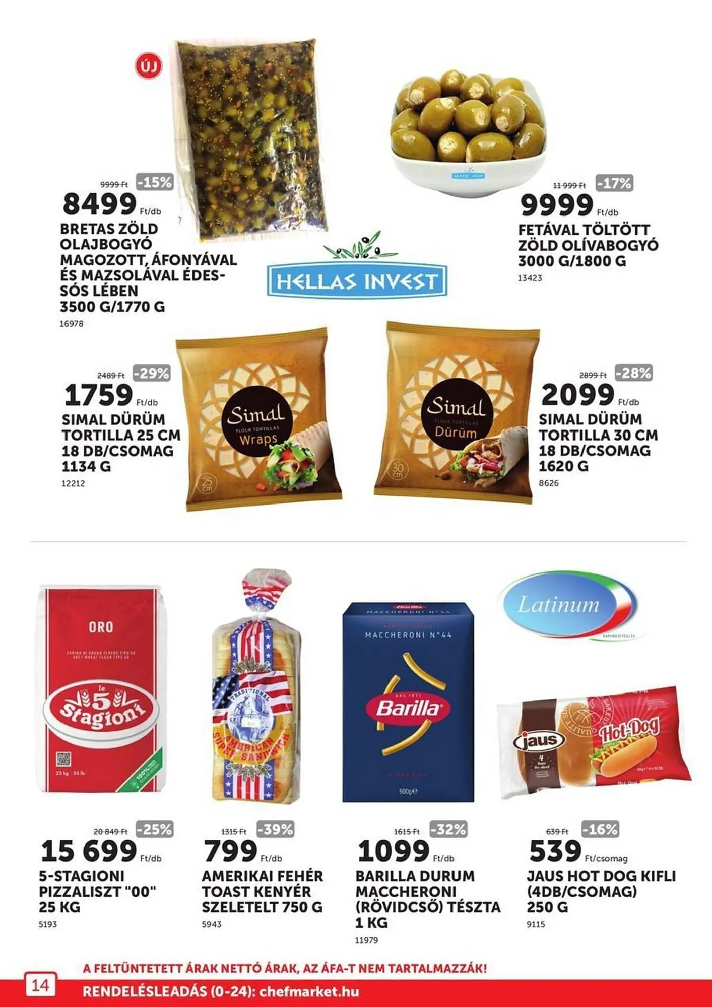 Katalógus Chef Market akciós újság augusztus 1.-tól augusztus 31.-ig 2025. - Oldal 14