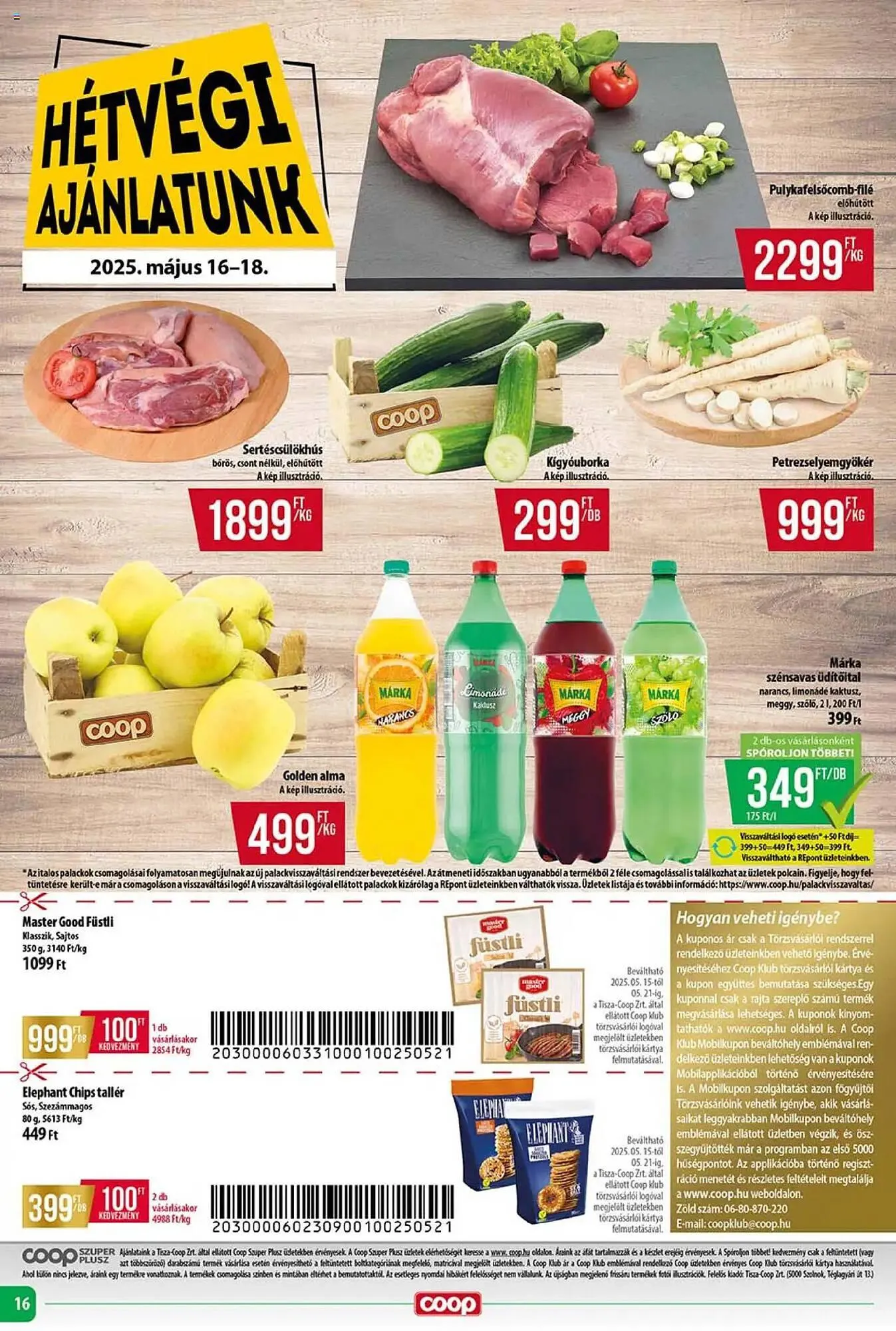 Katalógus Coop akciós újság május 15.-tól május 21.-ig 2025. - Oldal 16