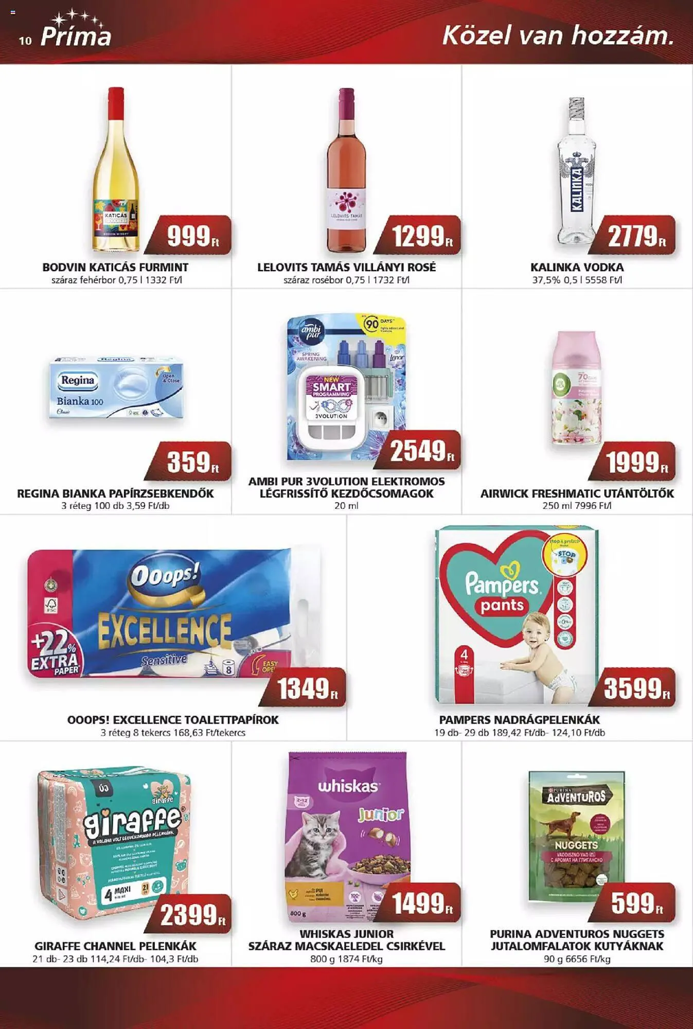 Katalógus Príma akciós újság szeptember 21.-tól szeptember 27.-ig 2023. - Oldal 10