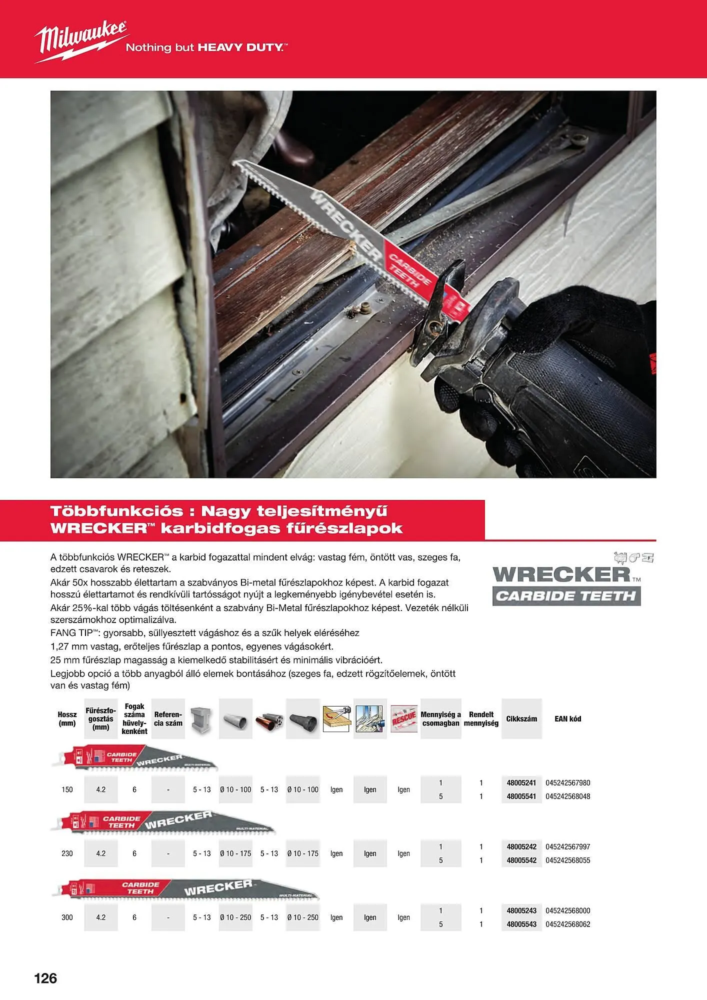 Katalógus Milwaukeetool akciós újság augusztus 14.-tól december 31.-ig 2024. - Oldal 126