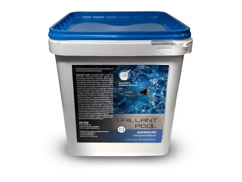 BRILLANT POOL - klórgranulátum (5kg)