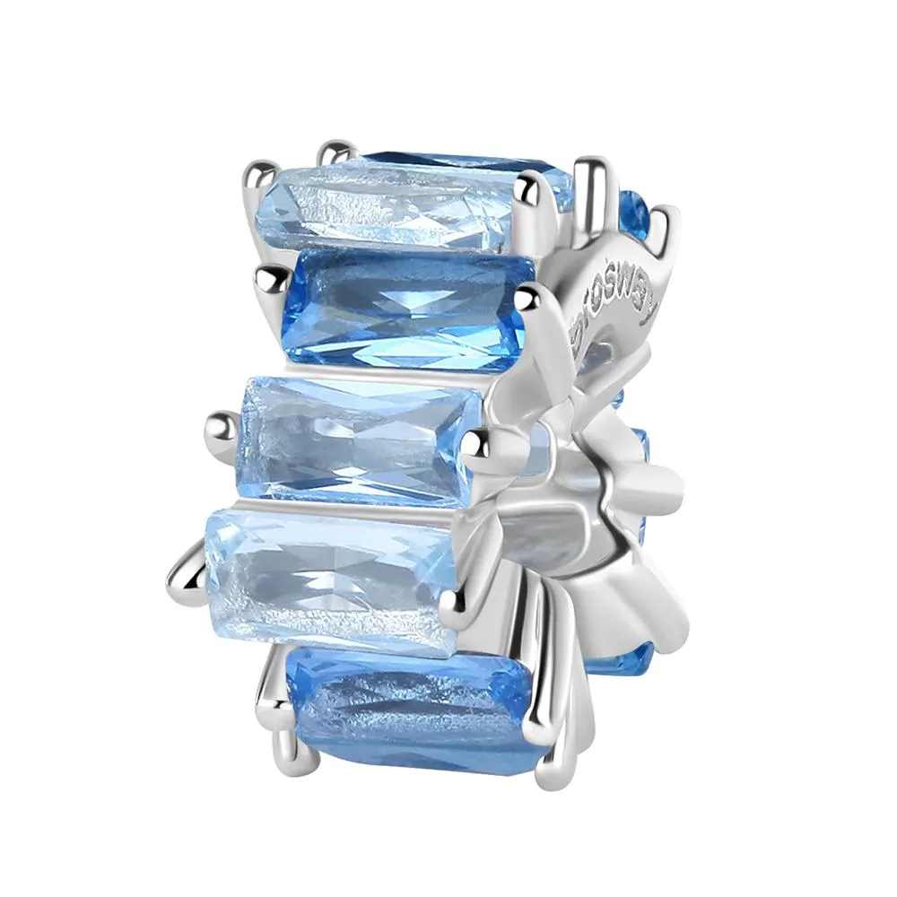 BROSWAY medál Fancy Világoskék