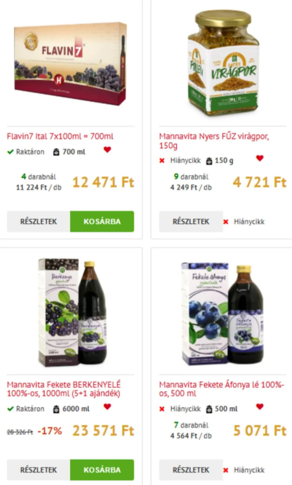 Katalógus MannaVita akciós újság január 10.-tól január 21.-ig 2025. - Oldal 4