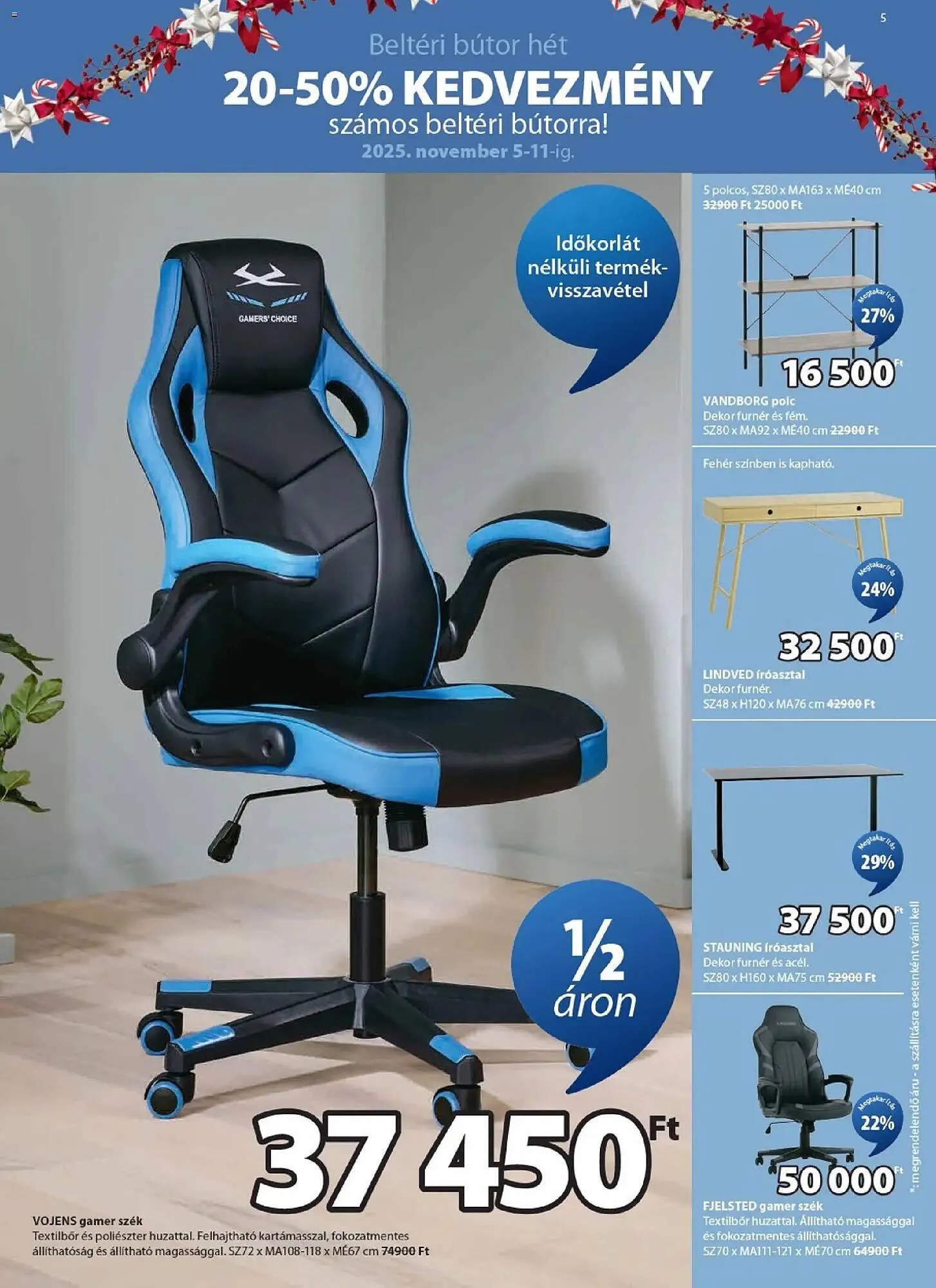 Katalógus JYSK akciós újság november 5.-tól november 11.-ig 2025. - Oldal 5